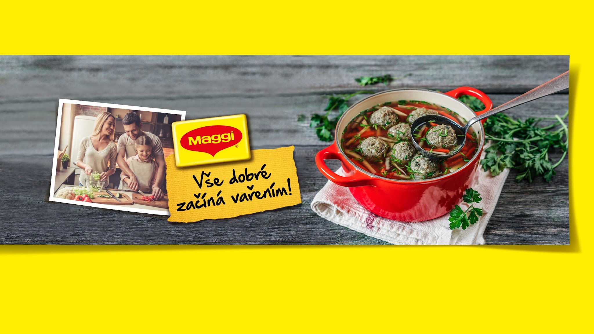 Maggi CZSK YouTube banner