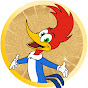 Pica-Pau em Português logo