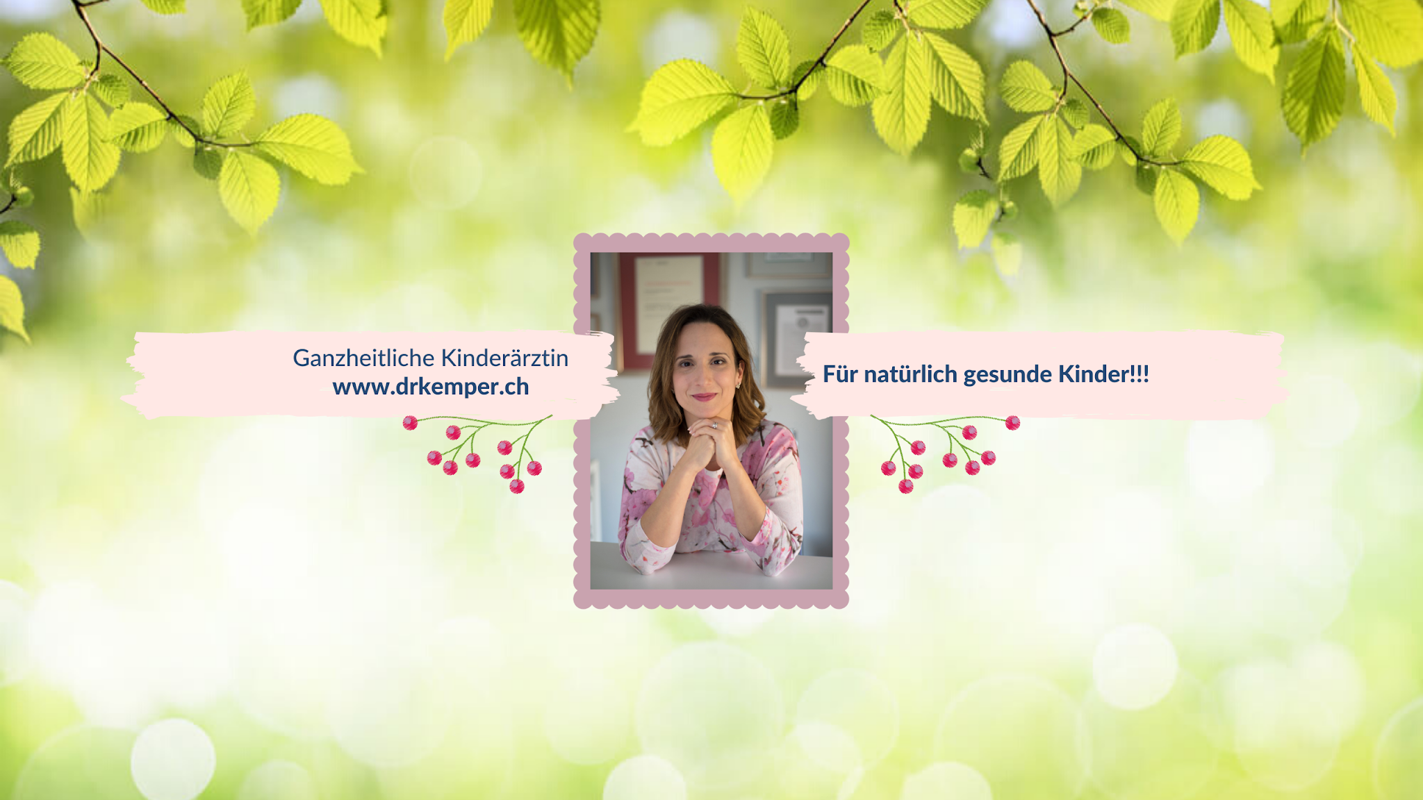 Dr Susanna Kemper YouTube banner