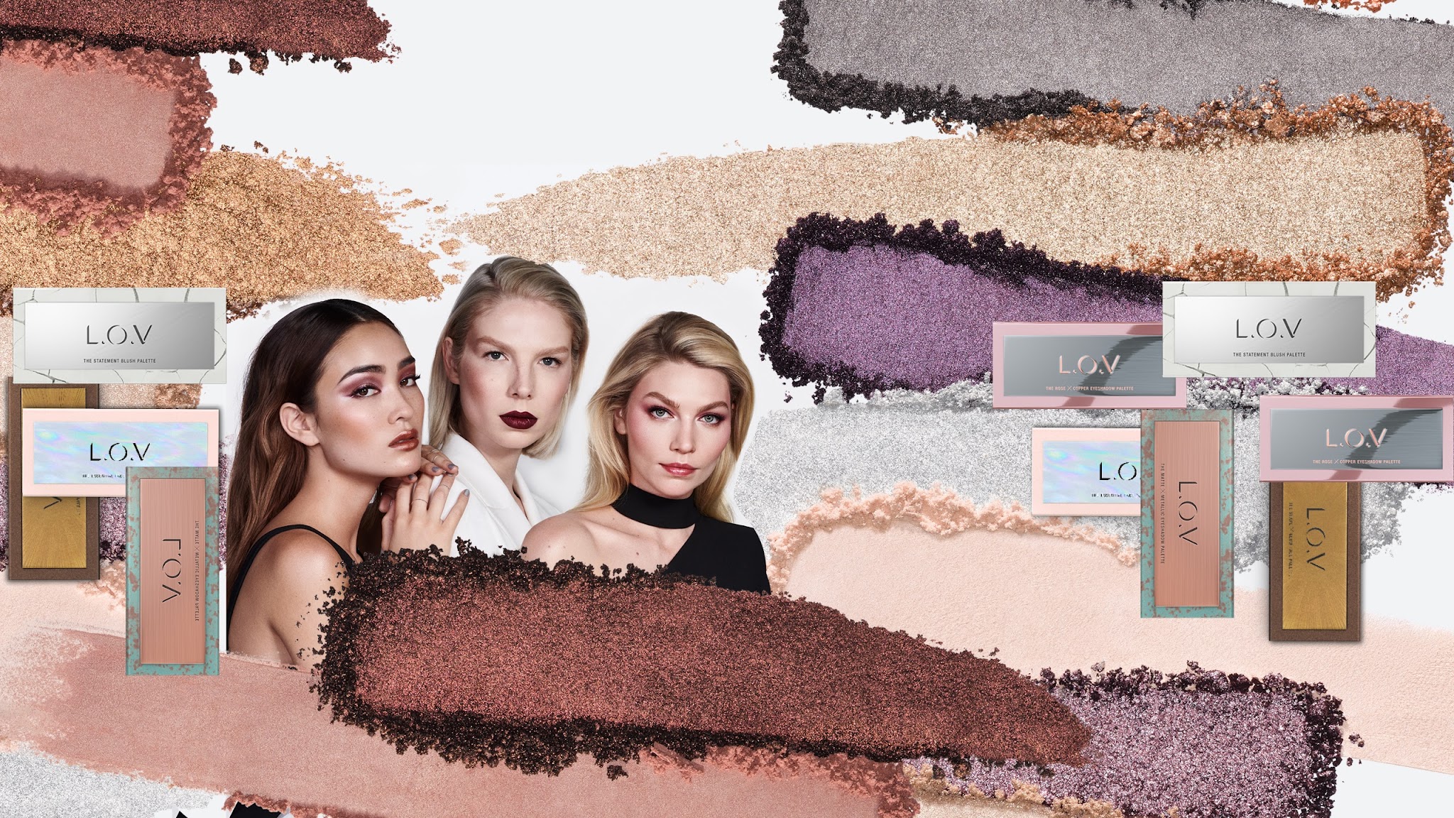 L.O.V Cosmetics YouTube banner