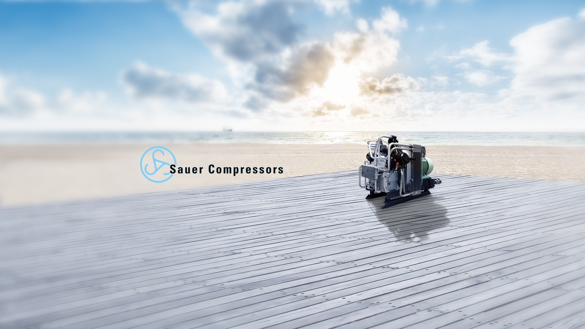 Sauer Compressors YouTube banner