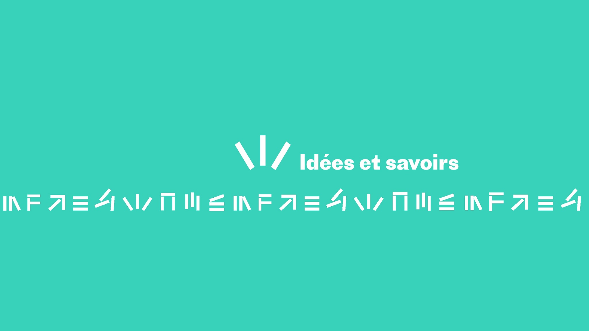 IF Idées et savoirs YouTube banner