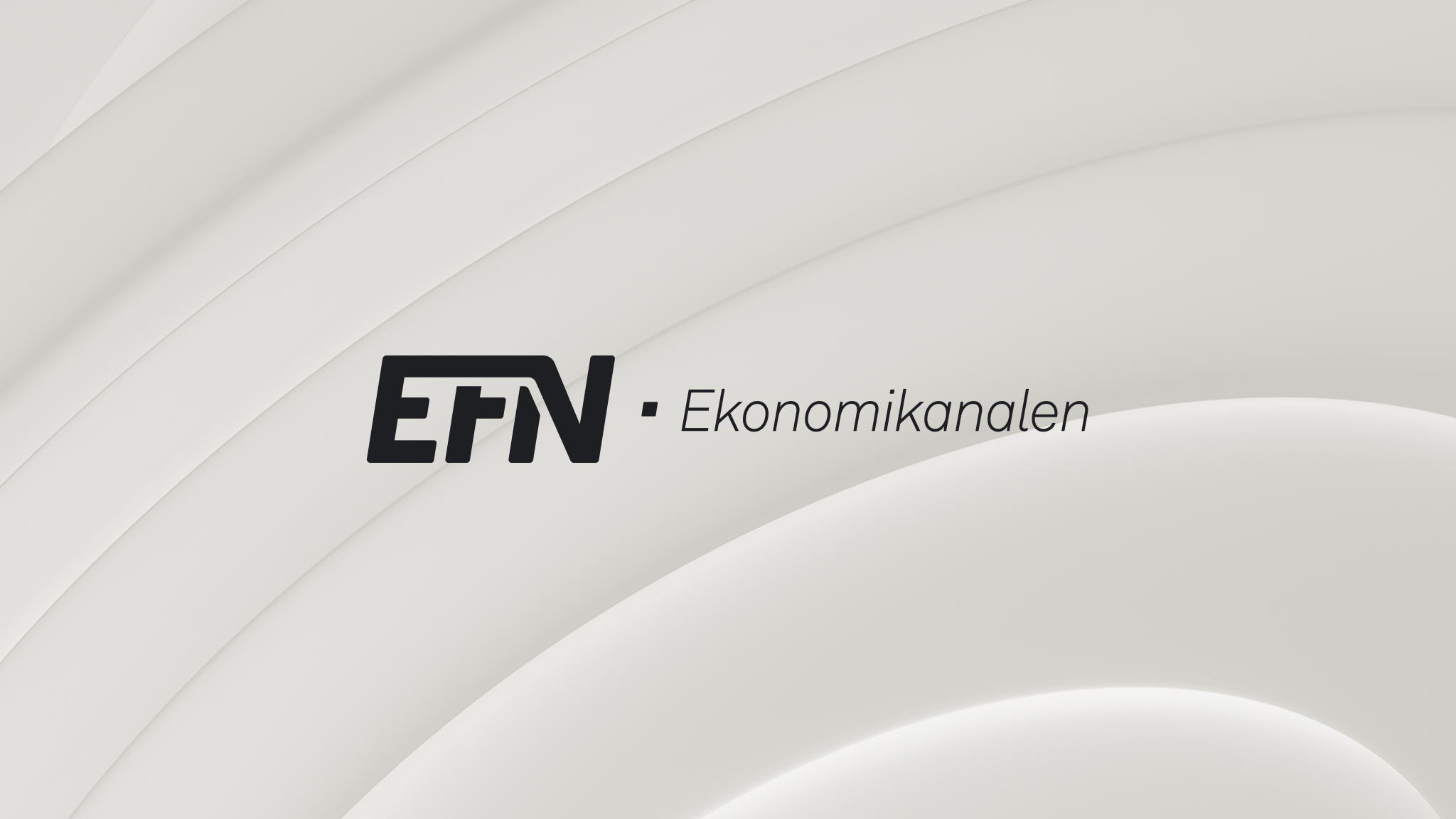 EFN Ekonomikanalen YouTube banner
