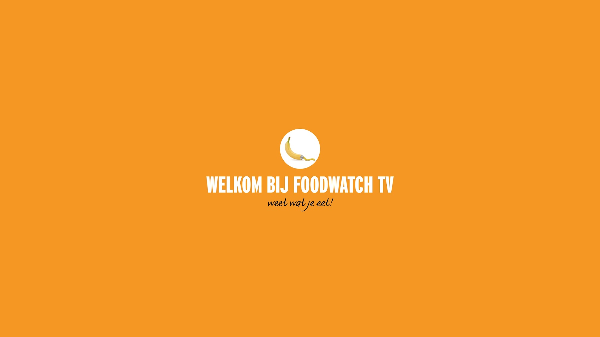 foodwatch Nederland YouTube banner