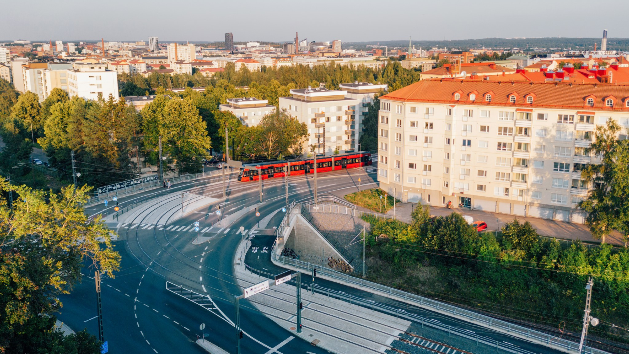 Tampereen Ratikka YouTube banner