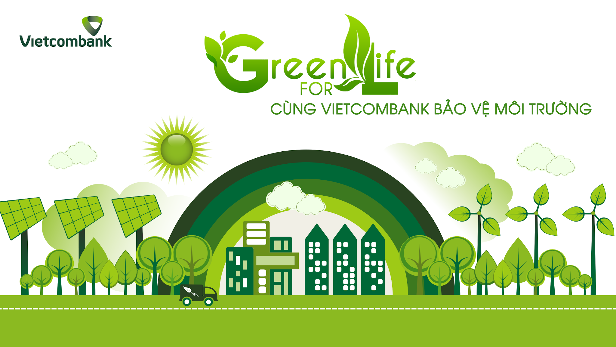 Vietcombank - Ngân hàng TMCP Ngoại Thương Việt Nam YouTube banner