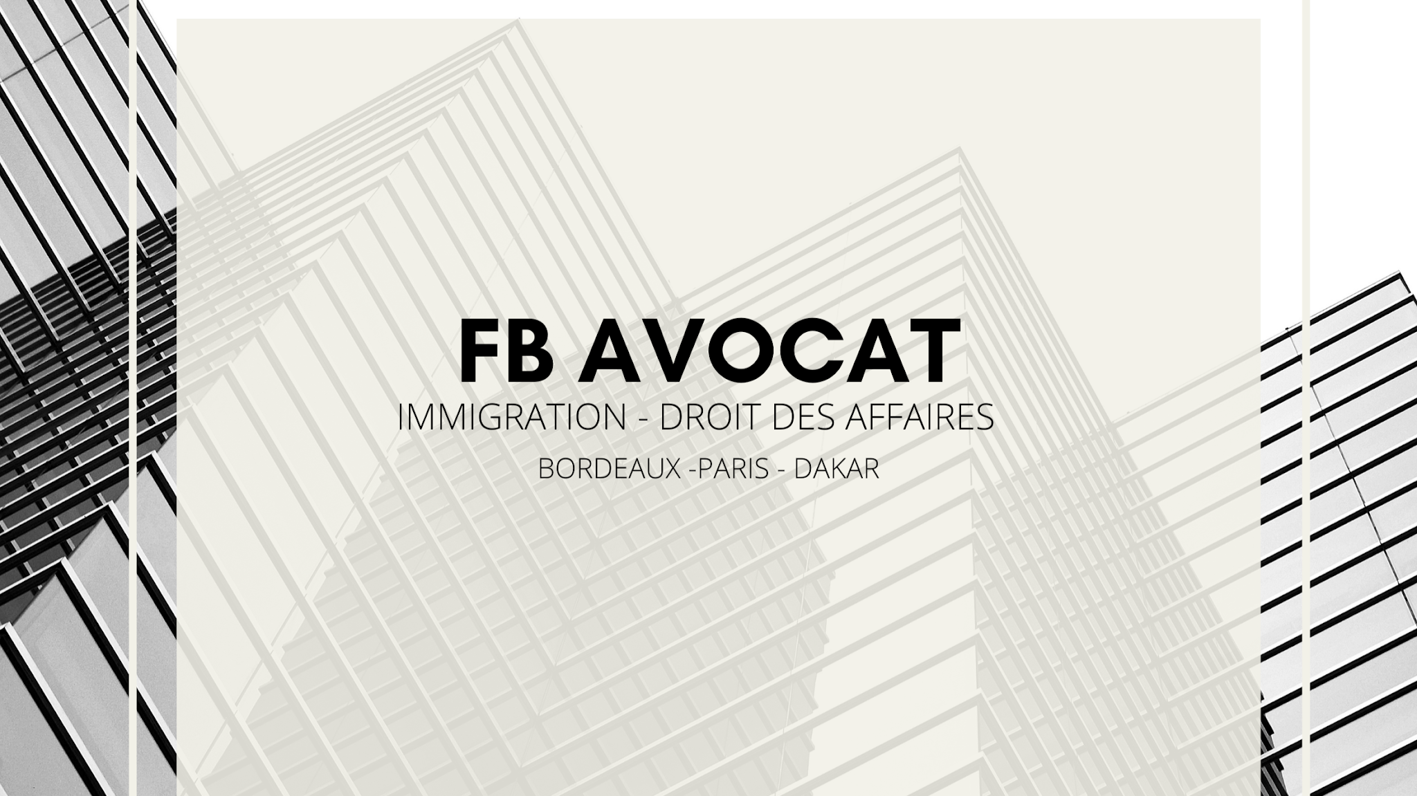 FB AVOCAT DROIT DE L’IMMIGRATION YouTube banner