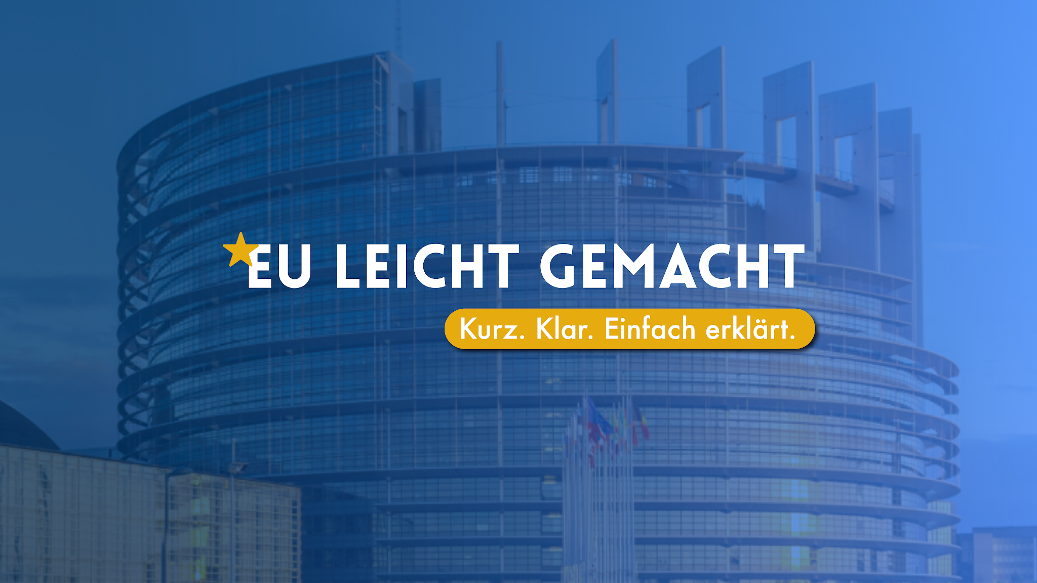 EU Leicht Gemacht YouTube banner