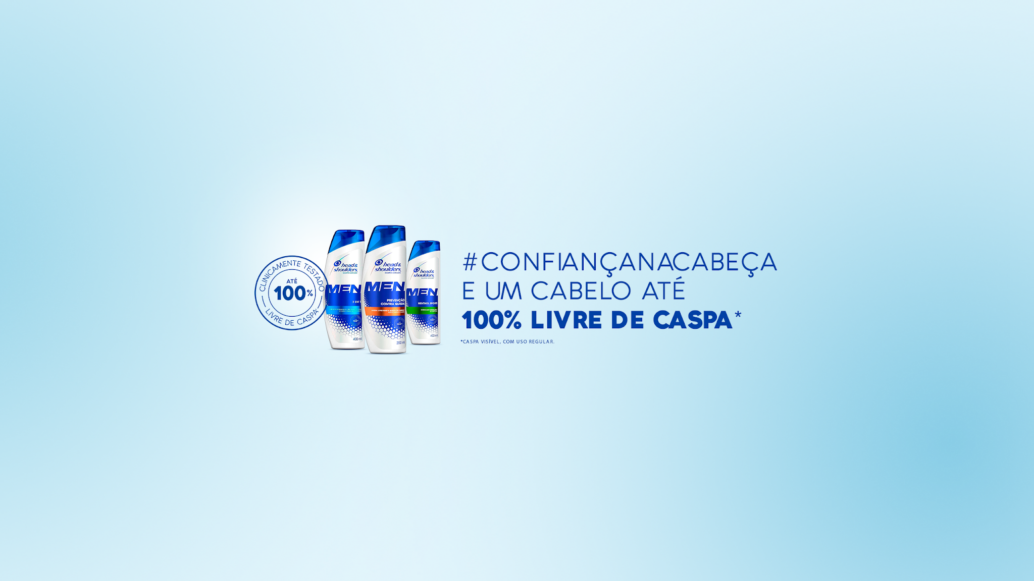 Head & Shoulders Brasil YouTube banner