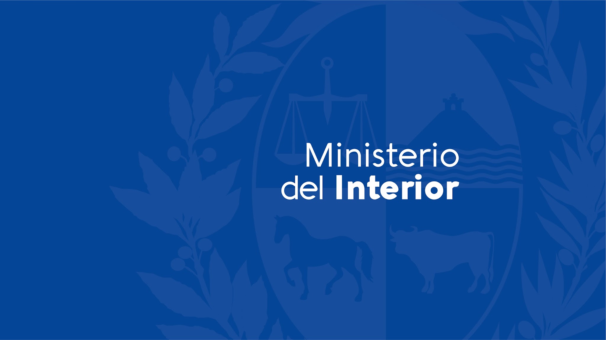 Ministerio del Interior Uruguay YouTube banner
