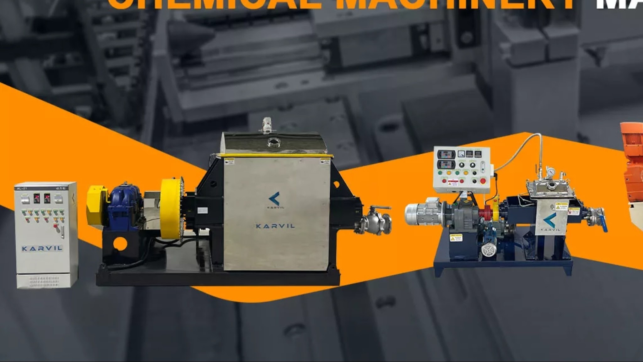 Karvil Machinery YouTube banner