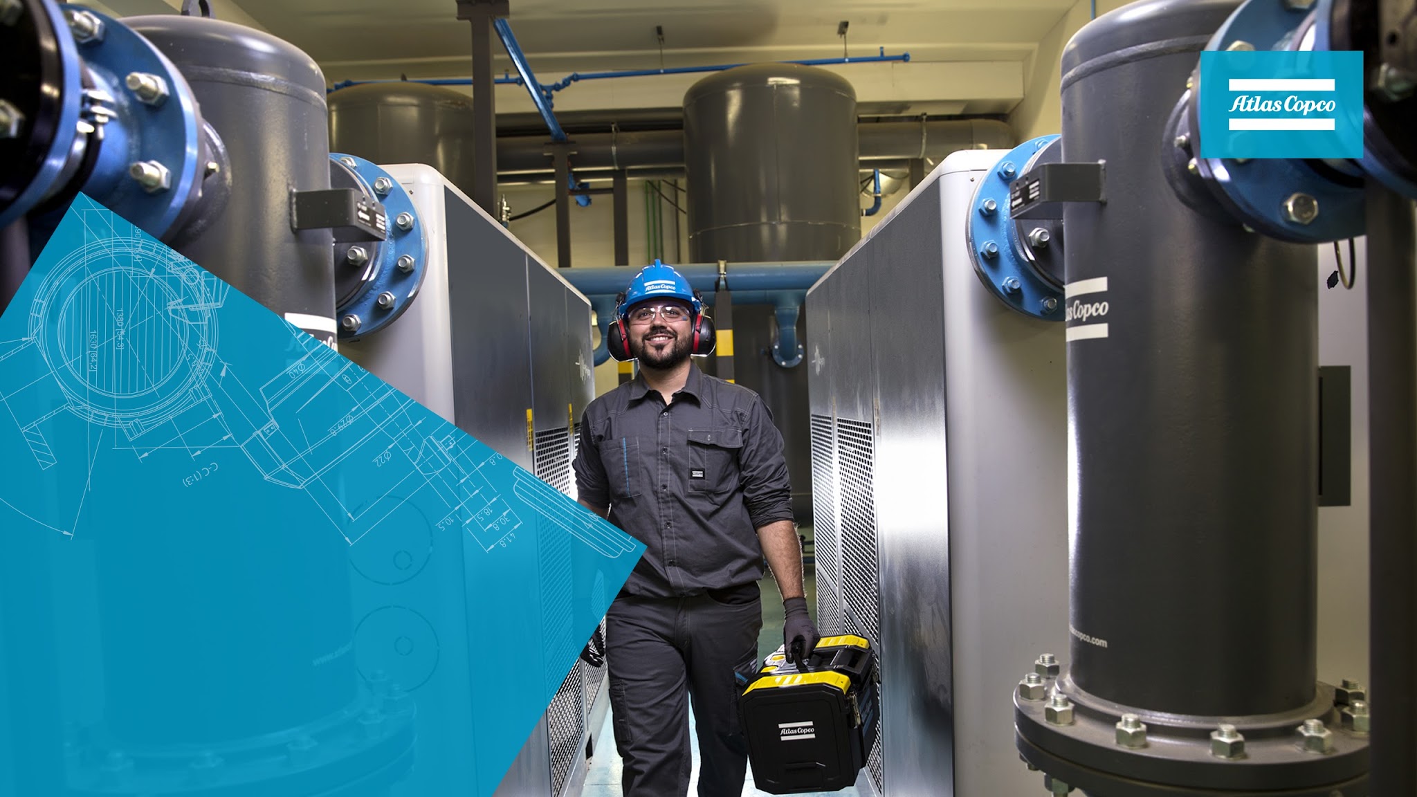 Atlas Copco Compressor Technique YouTube banner