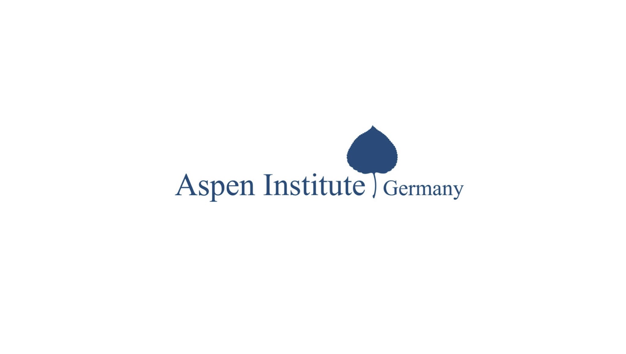 Aspen Institute Germany YouTube banner