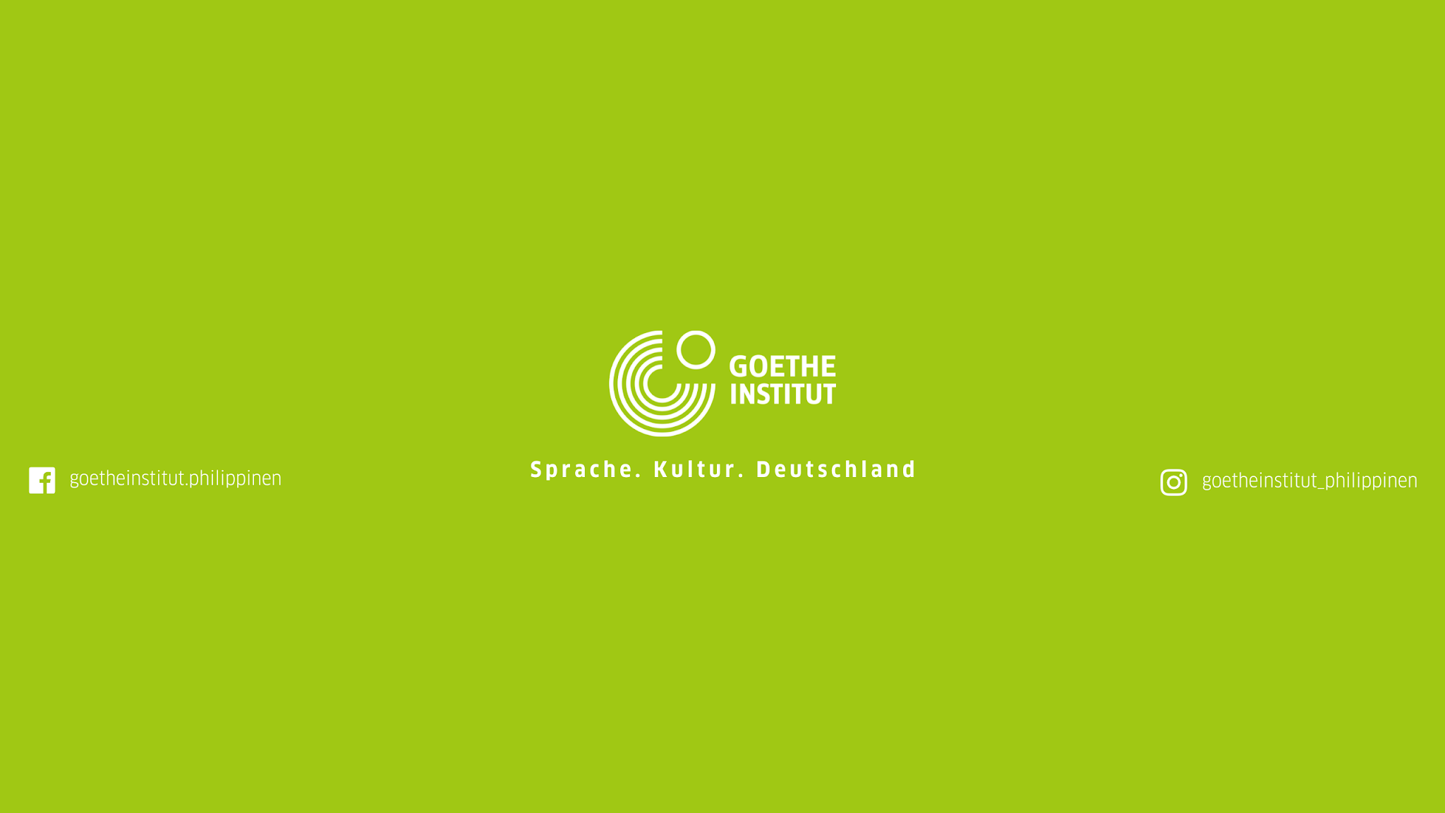 Goethe-Institut Philippinen YouTube banner