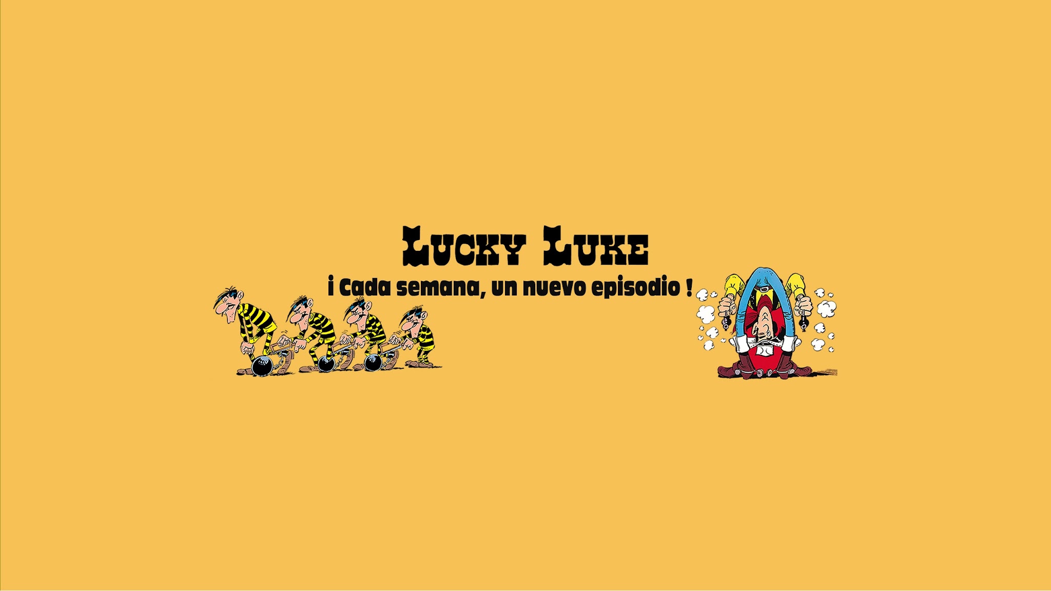 LUCKY LUKE CASTELLANO OFICIAL YouTube banner