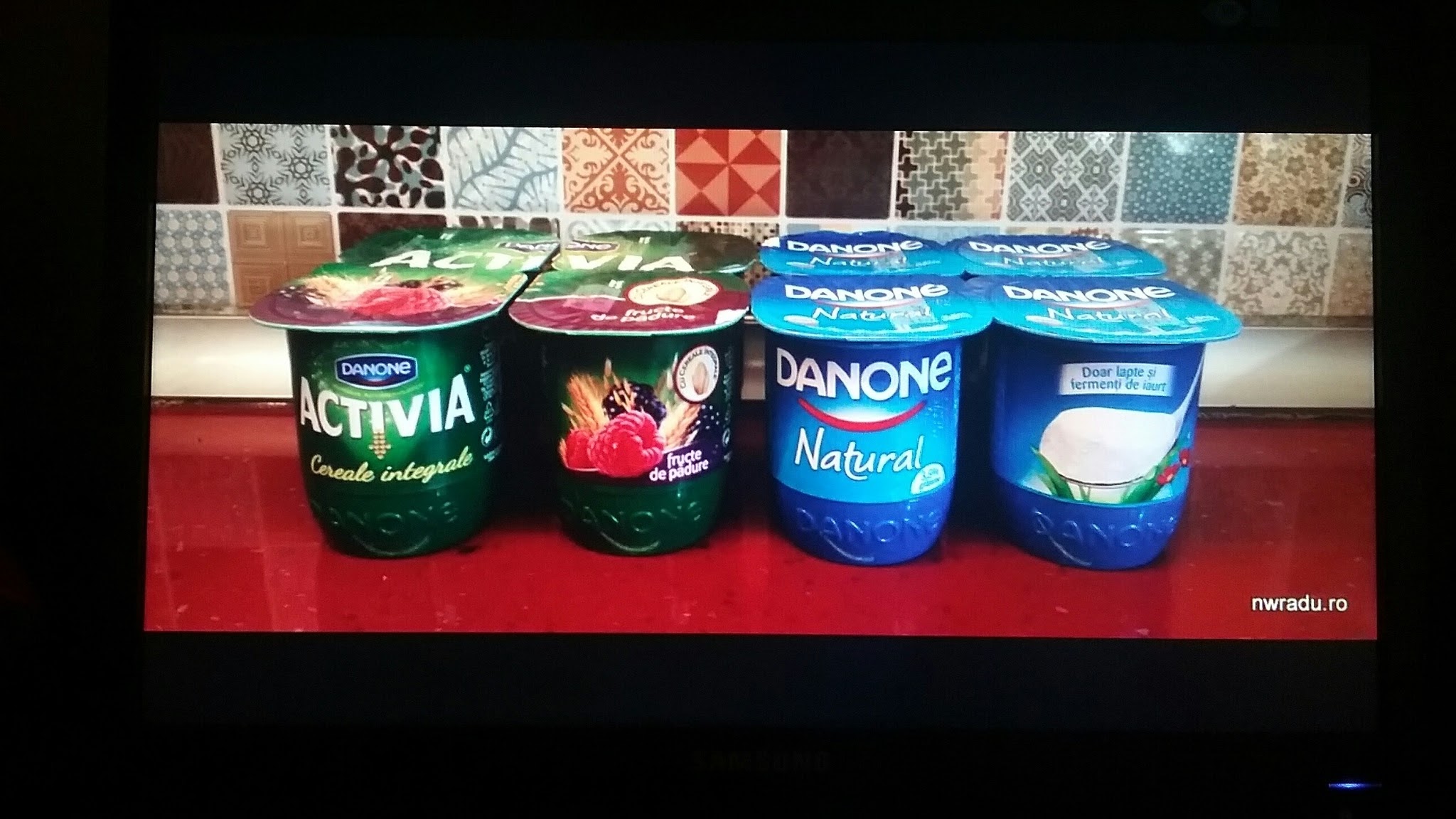 Danone Activia YouTube banner
