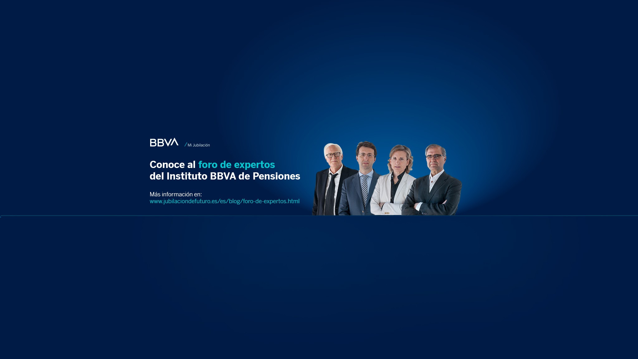 BBVA Mi jubilación en España YouTube banner