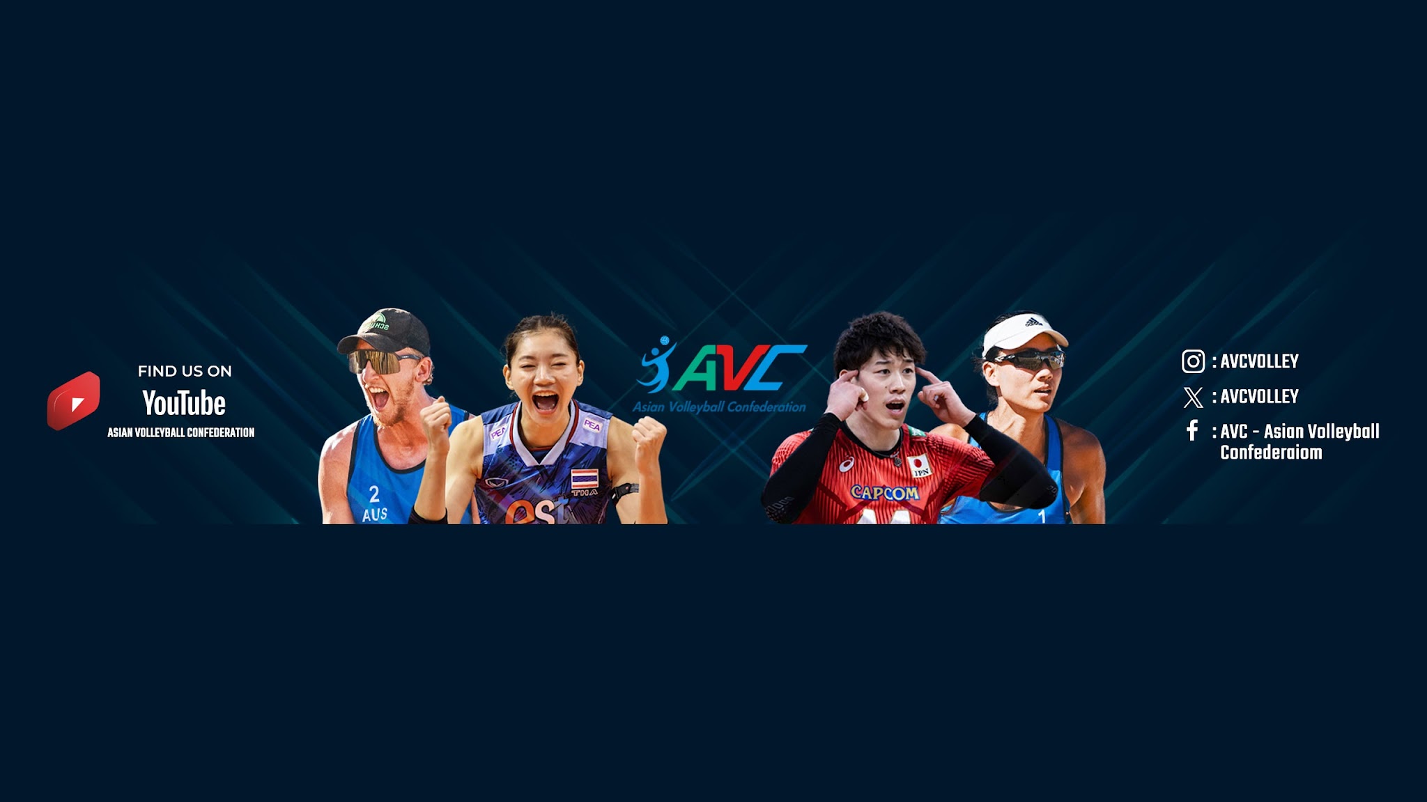 Asian Volleyball Confederation YouTube banner
