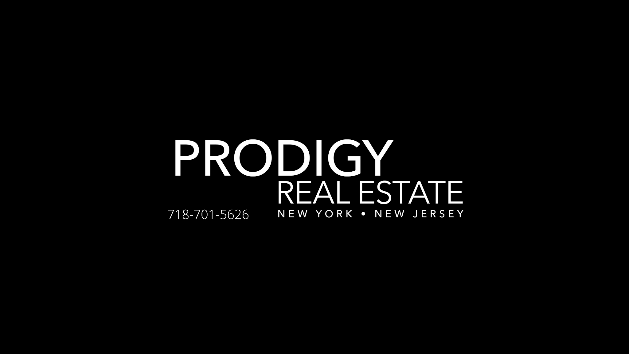 Prodigy Real Estate of New York & New Jersey YouTube banner