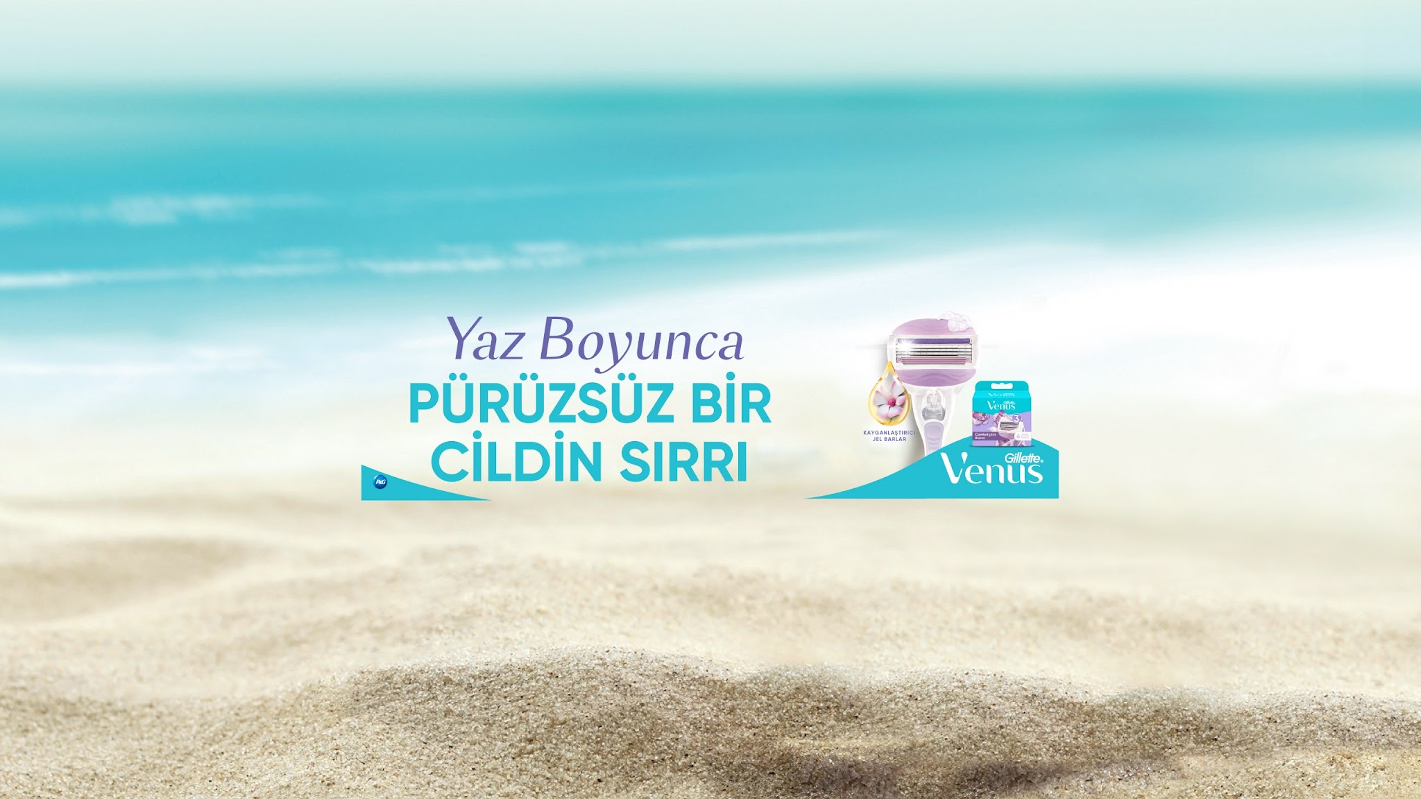 Gillette Venus Türkiye YouTube banner
