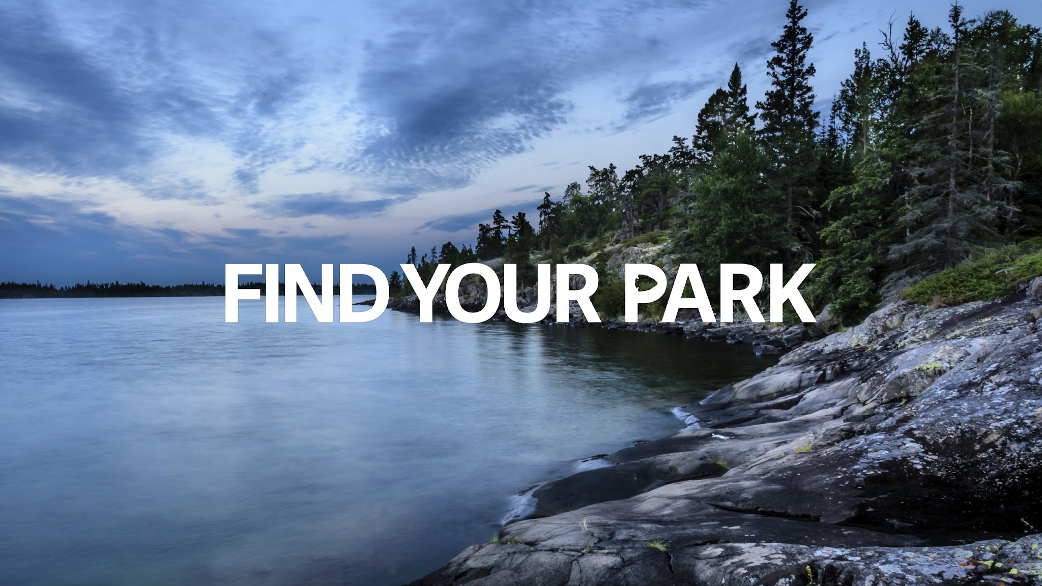 Find Your Park YouTube banner