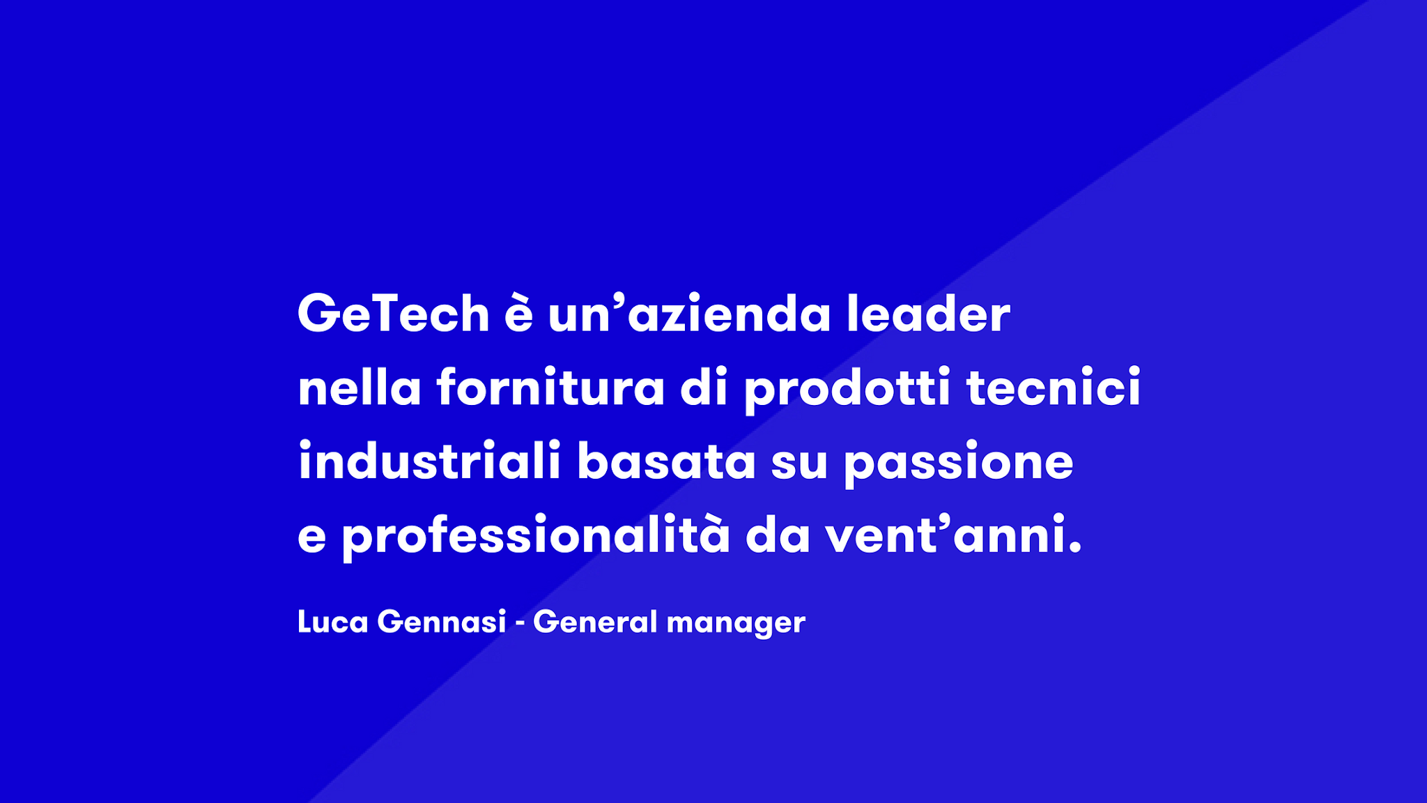 GeTech Srl YouTube banner