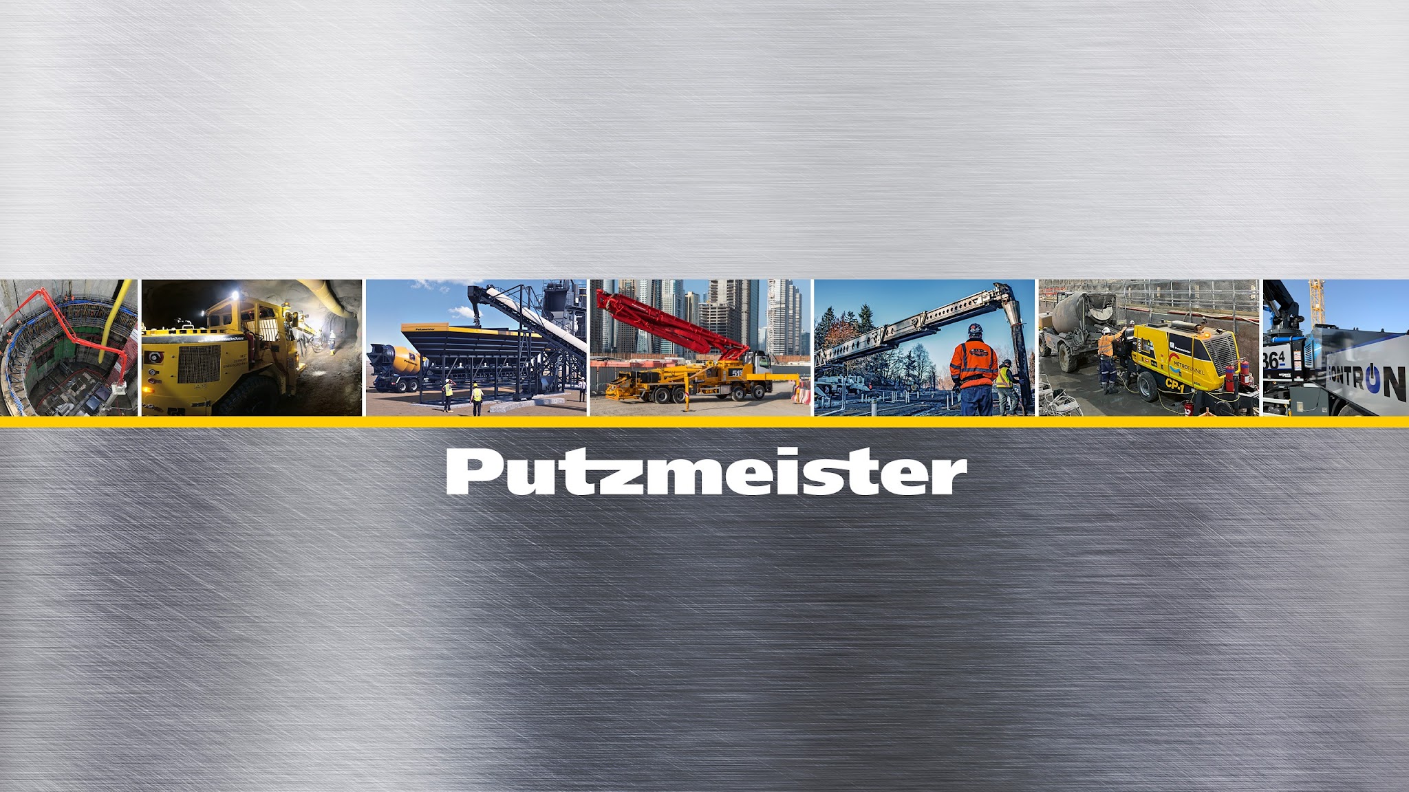 Putzmeister YouTube banner