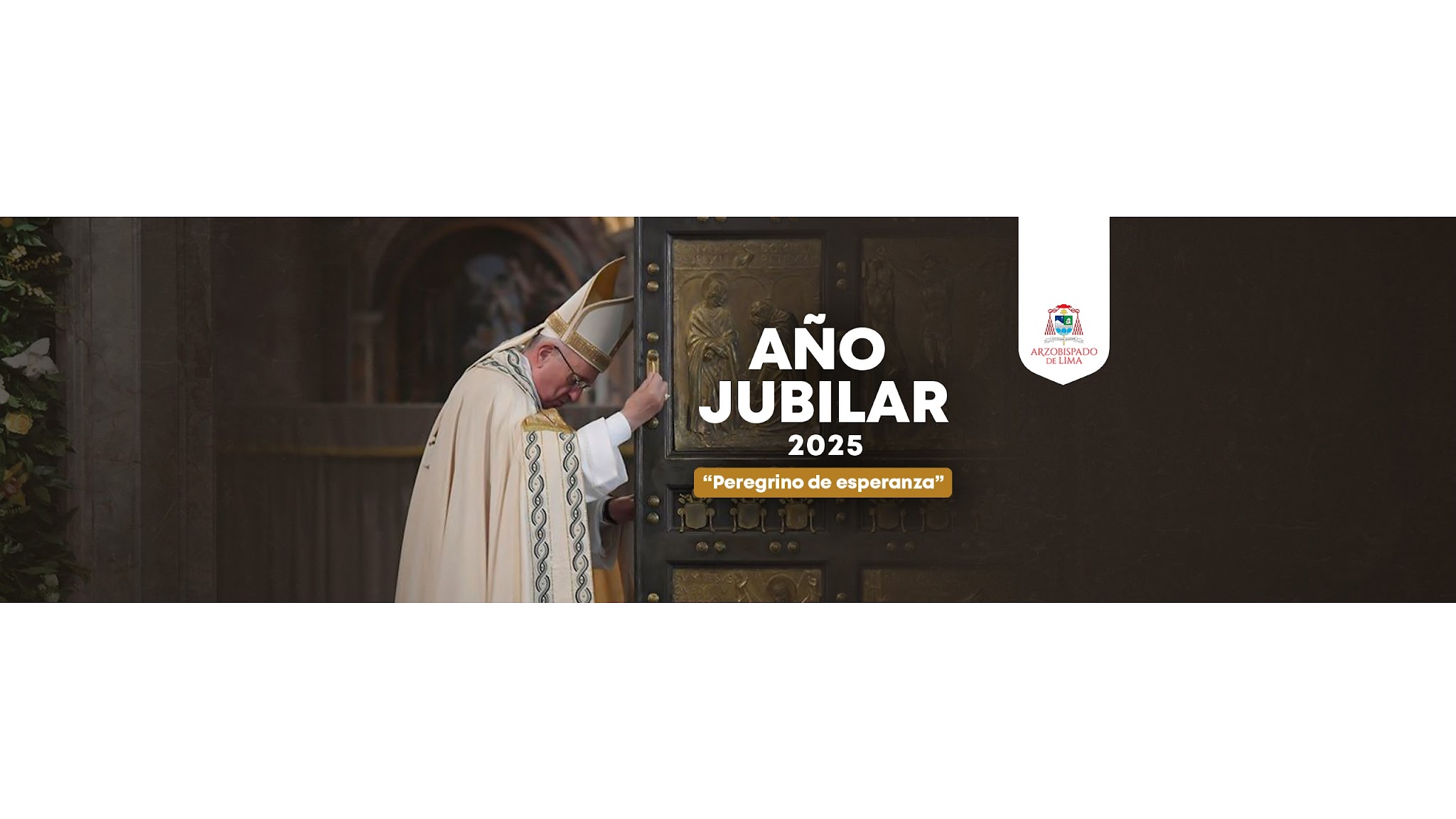Arzobispado de Lima YouTube banner