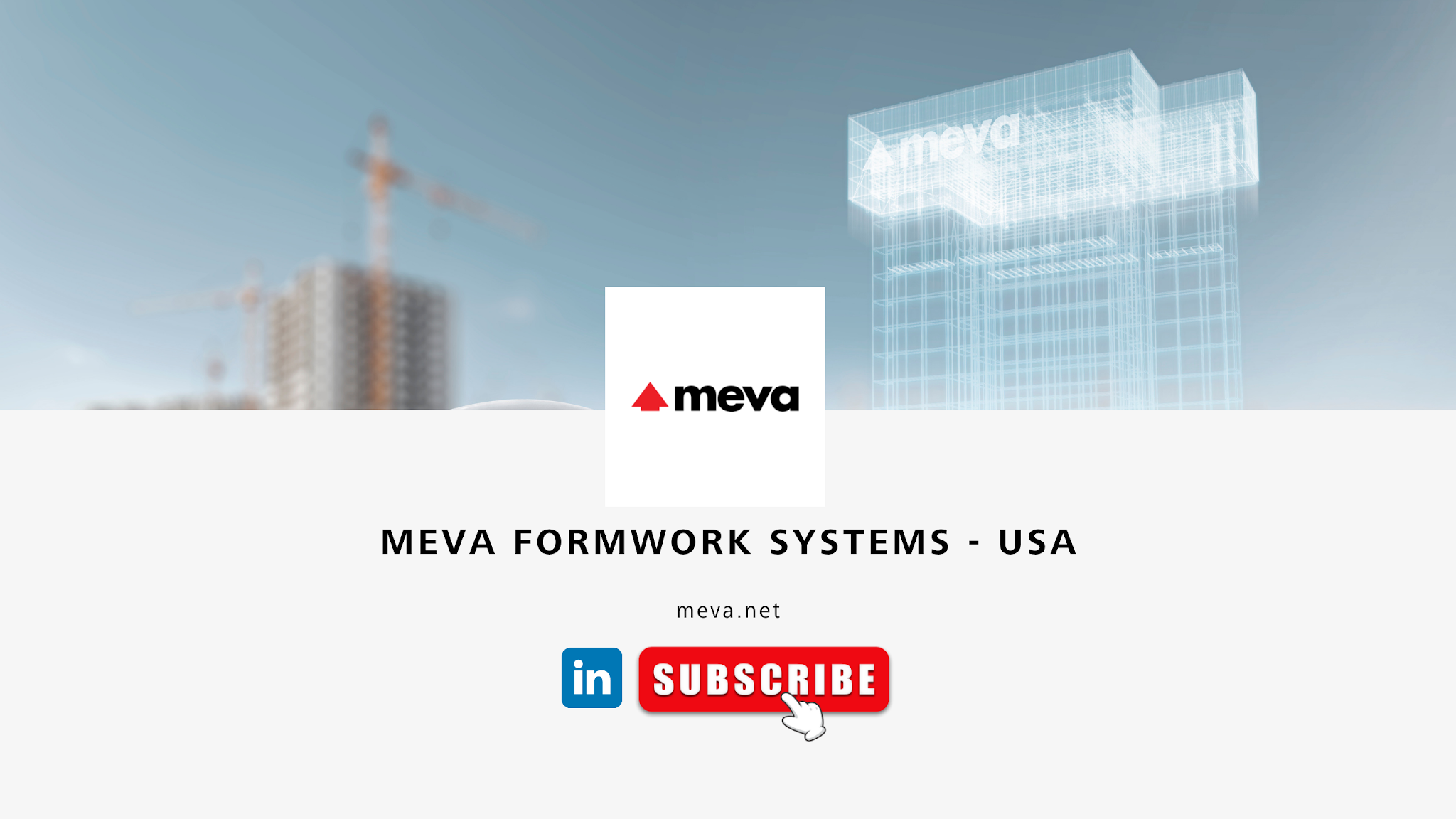 MEVA Formwork Systems - North America YouTube banner