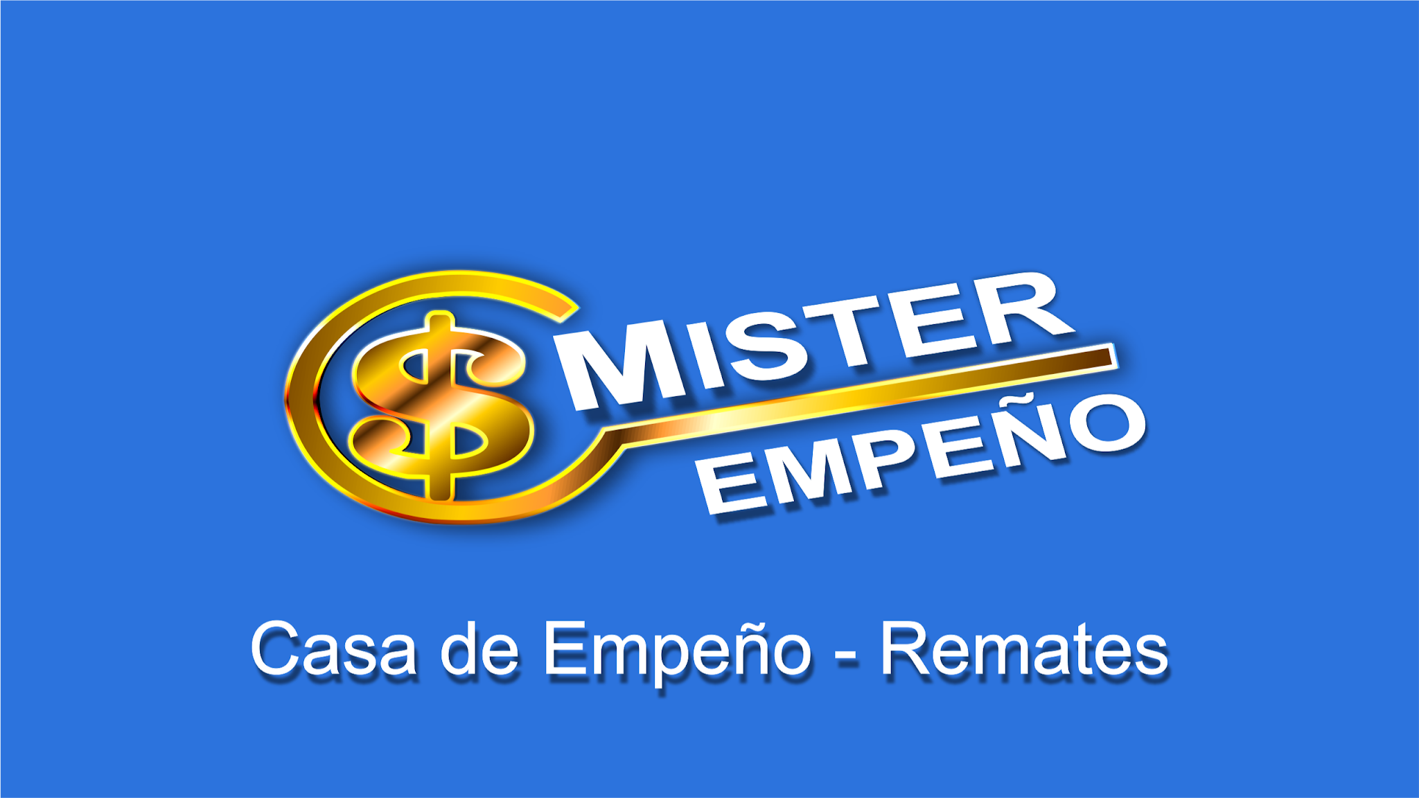 Mister Empeño - Casa de Empeño YouTube banner