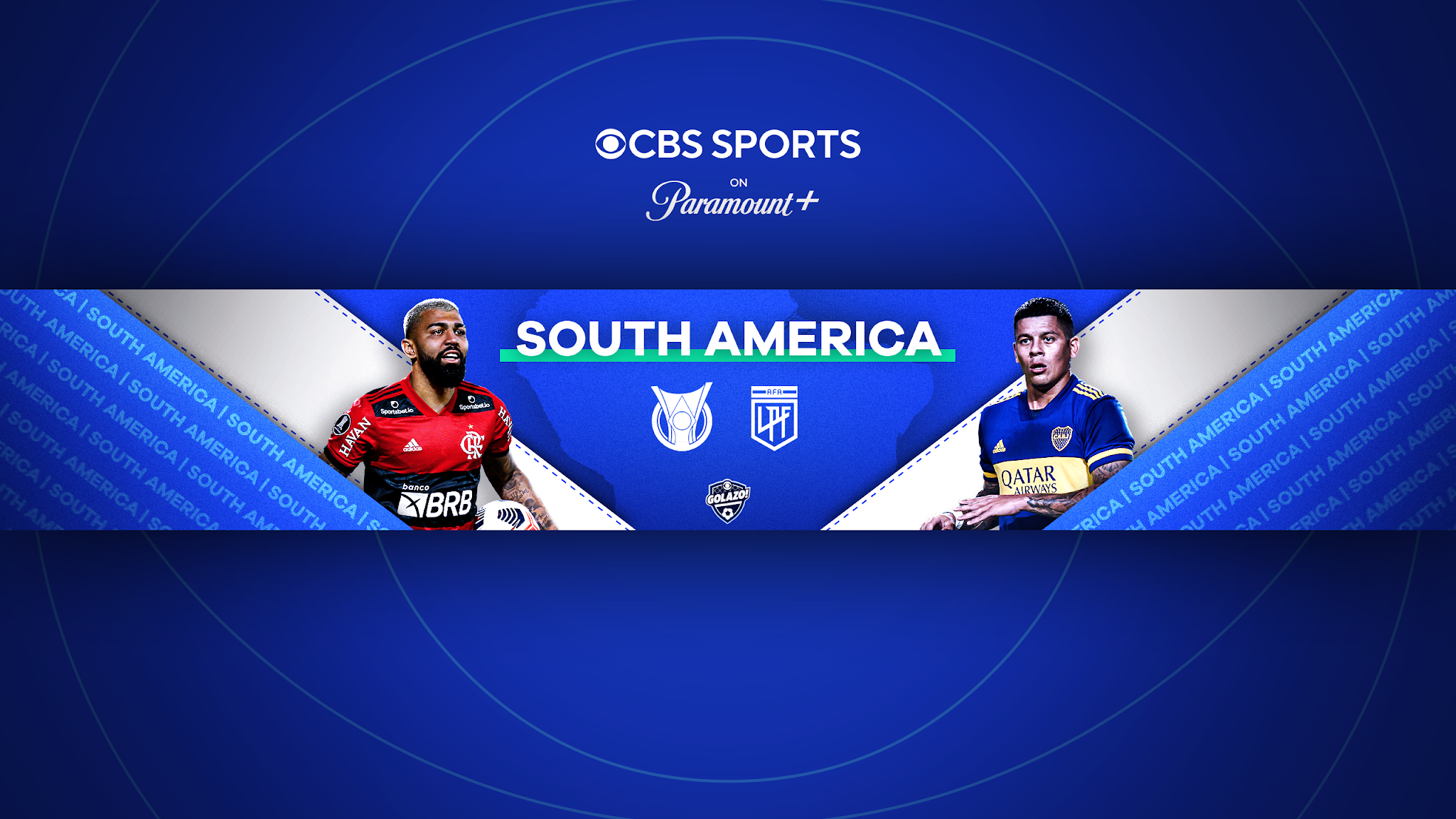 CBS Sports Golazo - South America YouTube banner