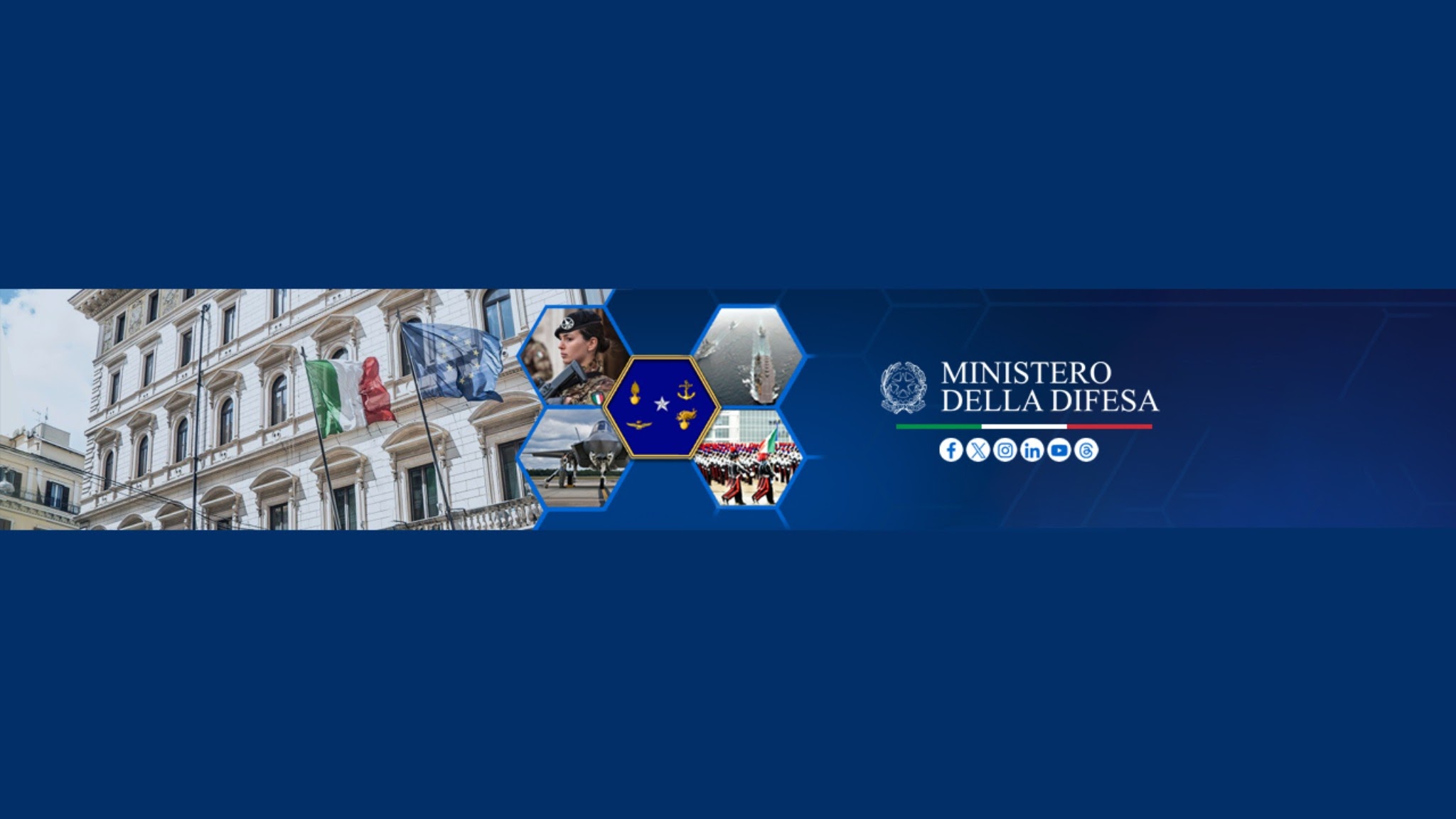ministerodifesa YouTube banner
