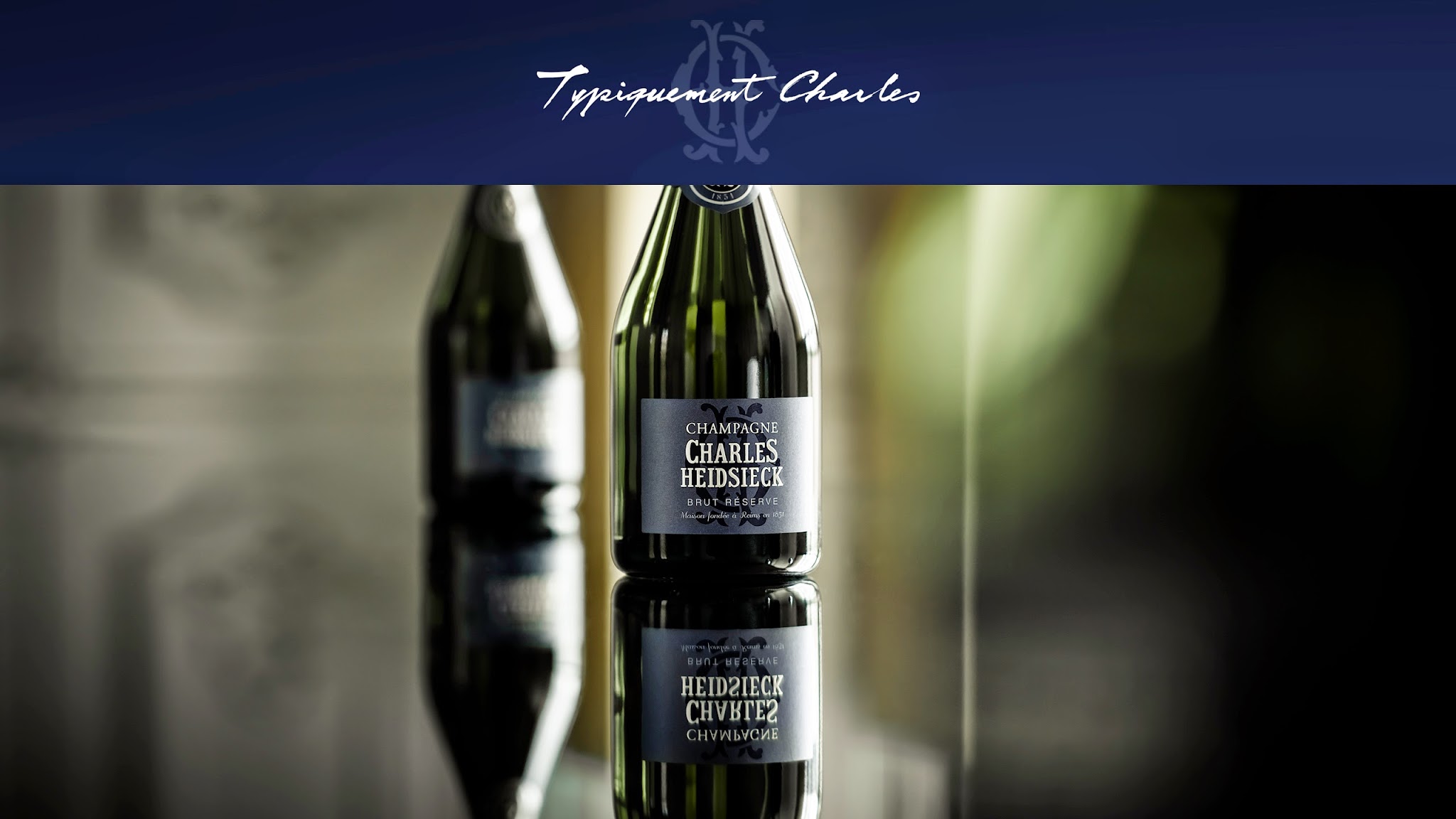 Charles Heidsieck Champagne YouTube banner