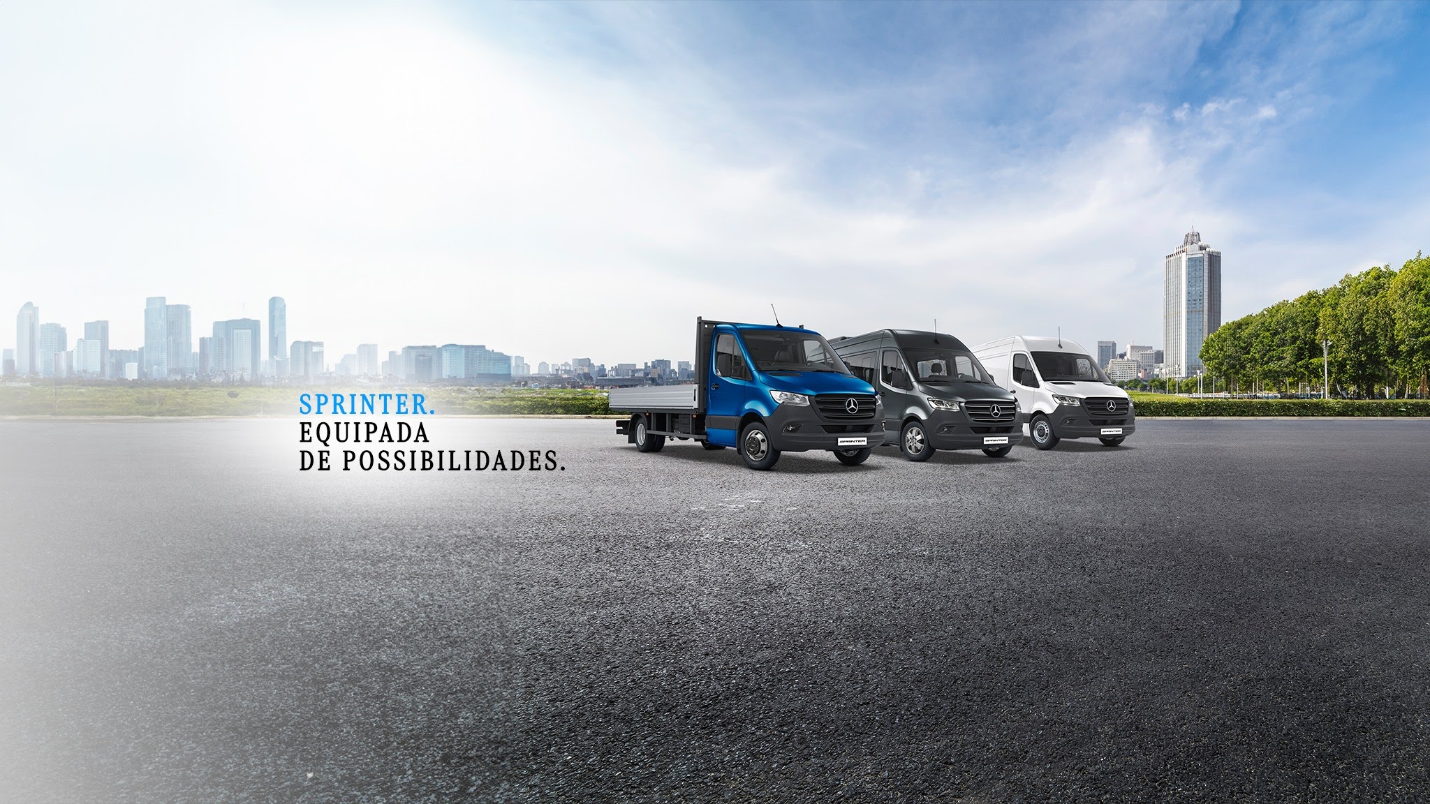 Mercedes-Benz Vans Brasil YouTube banner