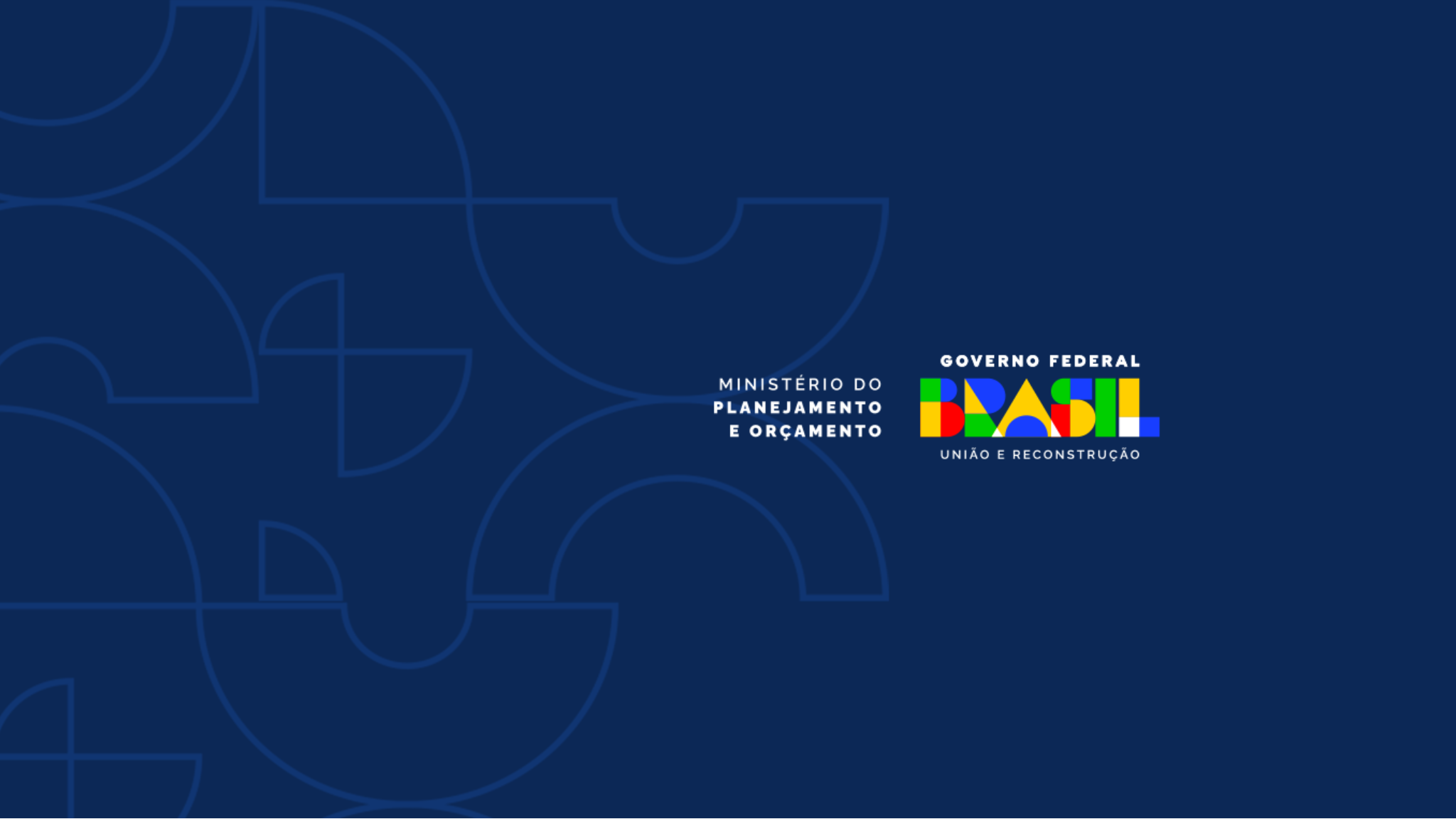 Ministério do Planejamento e Orçamento YouTube banner