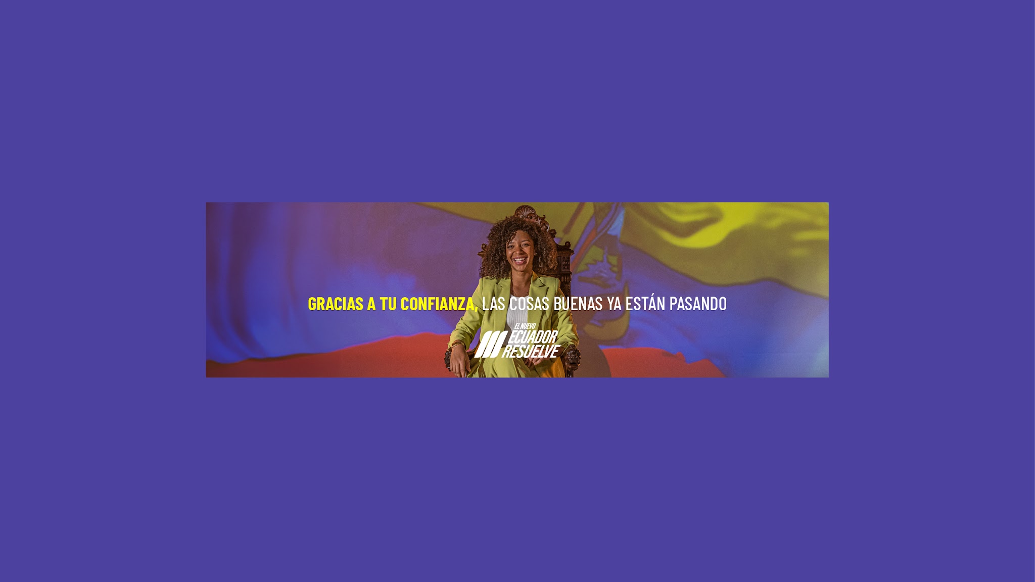 Cancillería Ecuador YouTube banner