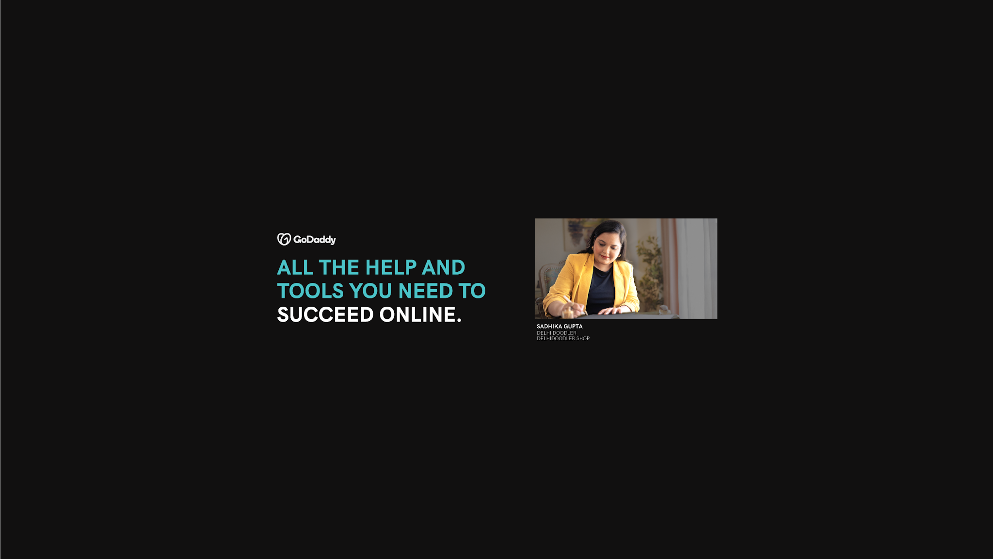 GoDaddy India YouTube banner