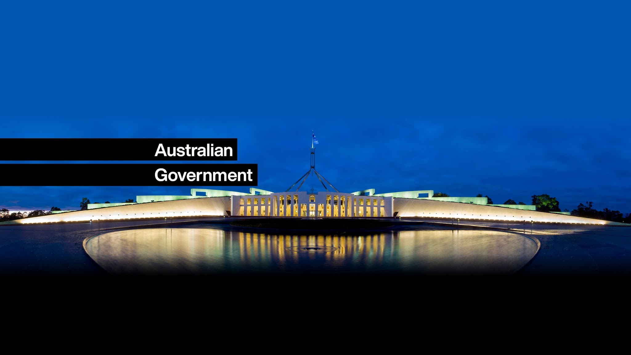 Australian Government YouTube banner