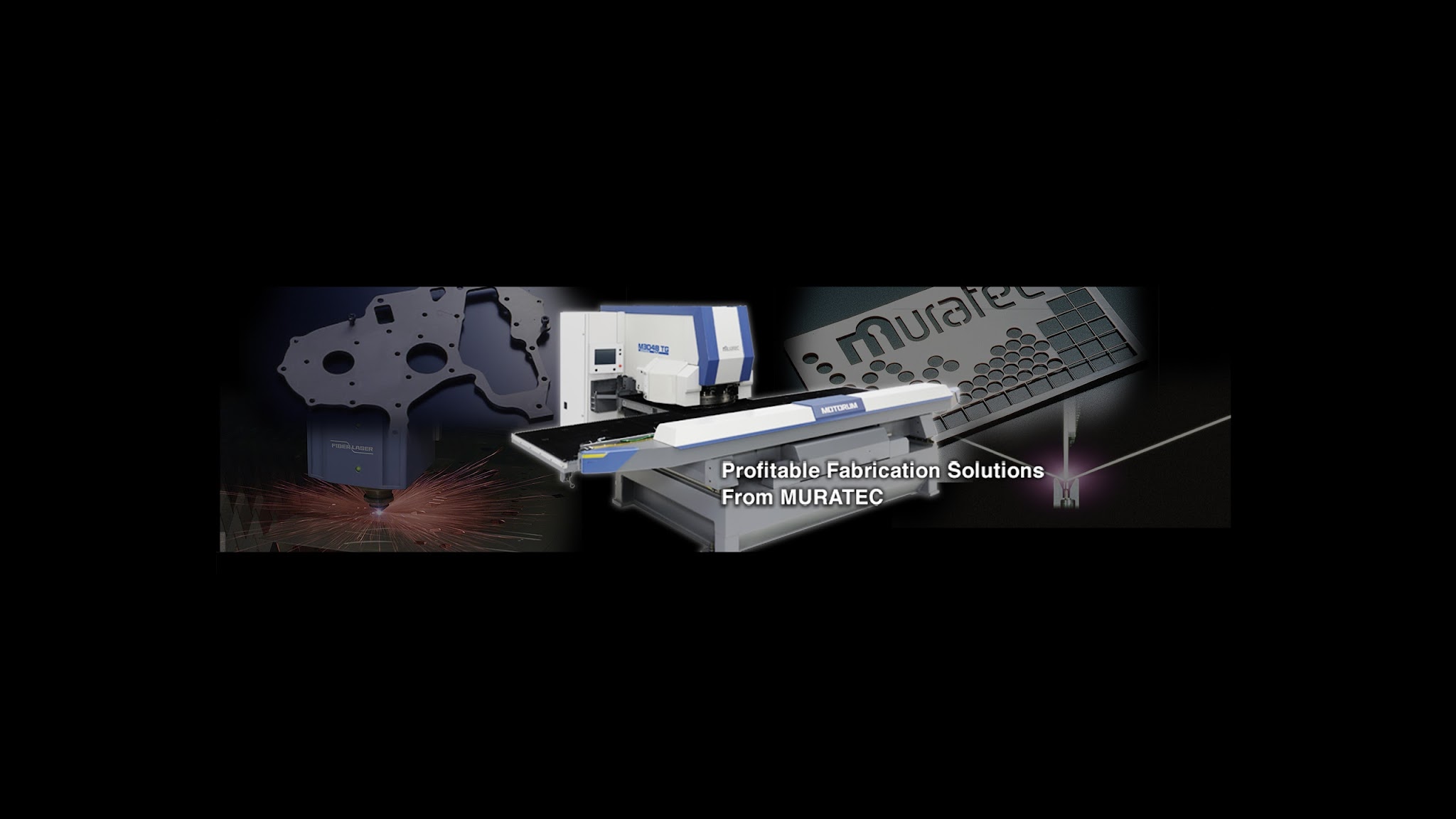 Muratec Sheet Metal Machinery ムラテック・村田機械の板金加工機 YouTube banner