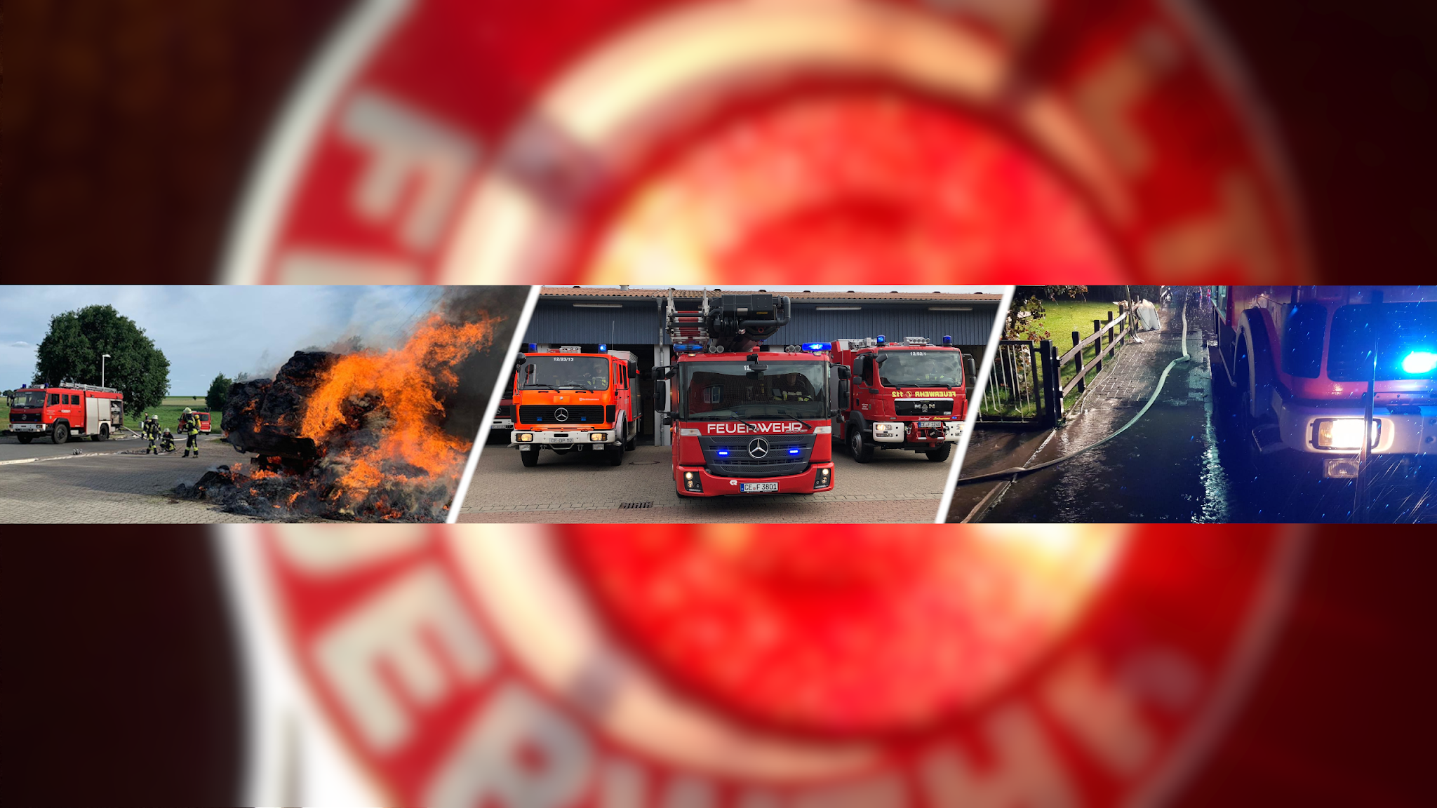 Feuerwehr Bergen YouTube banner