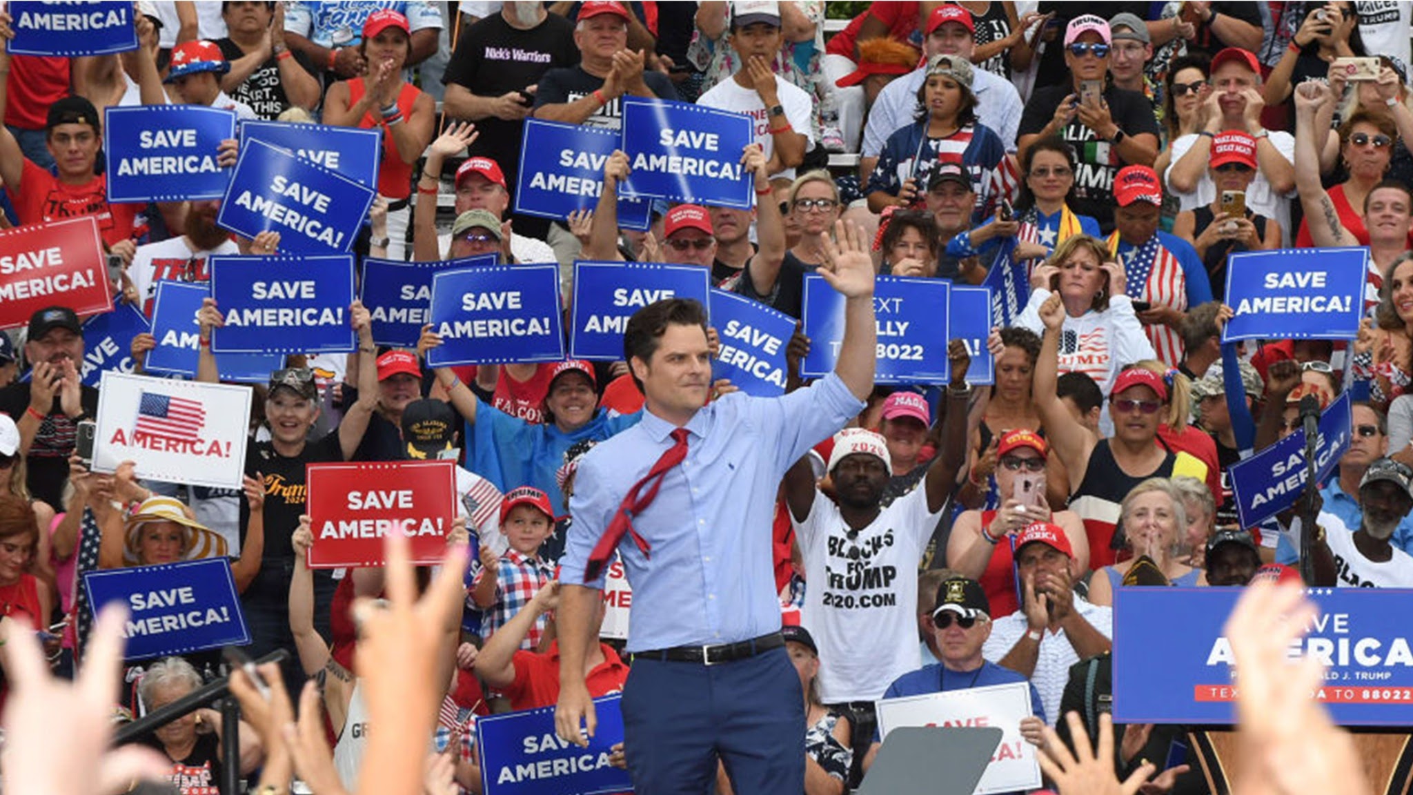 Former Congressman Matt Gaetz YouTube banner
