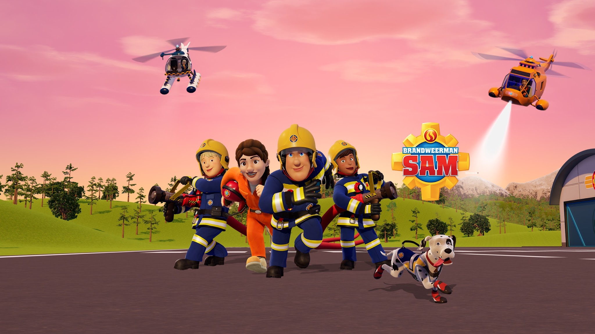 Brandweerman Sam YouTube banner