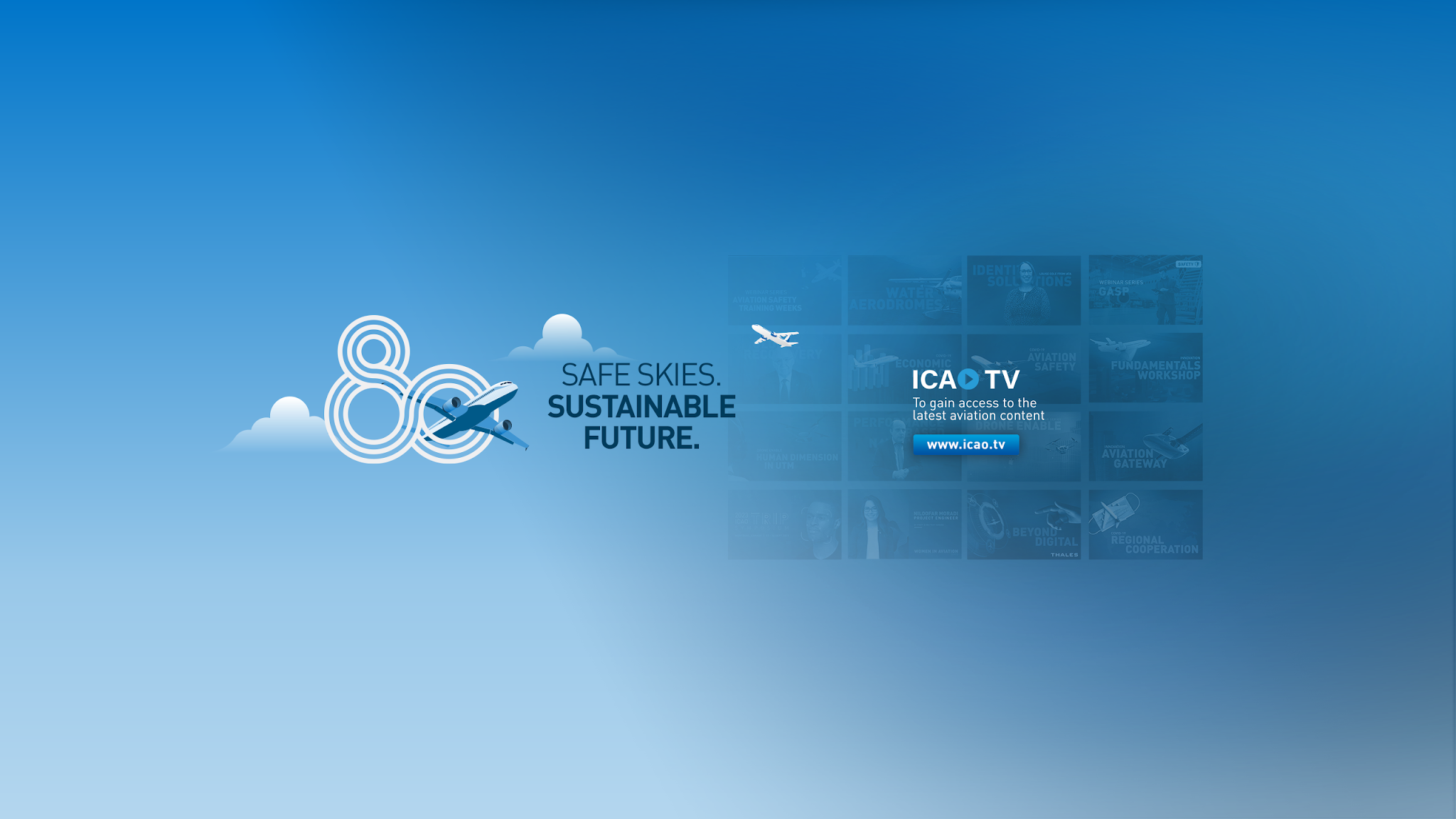 ICAO - The International Civil Aviation Organization YouTube banner