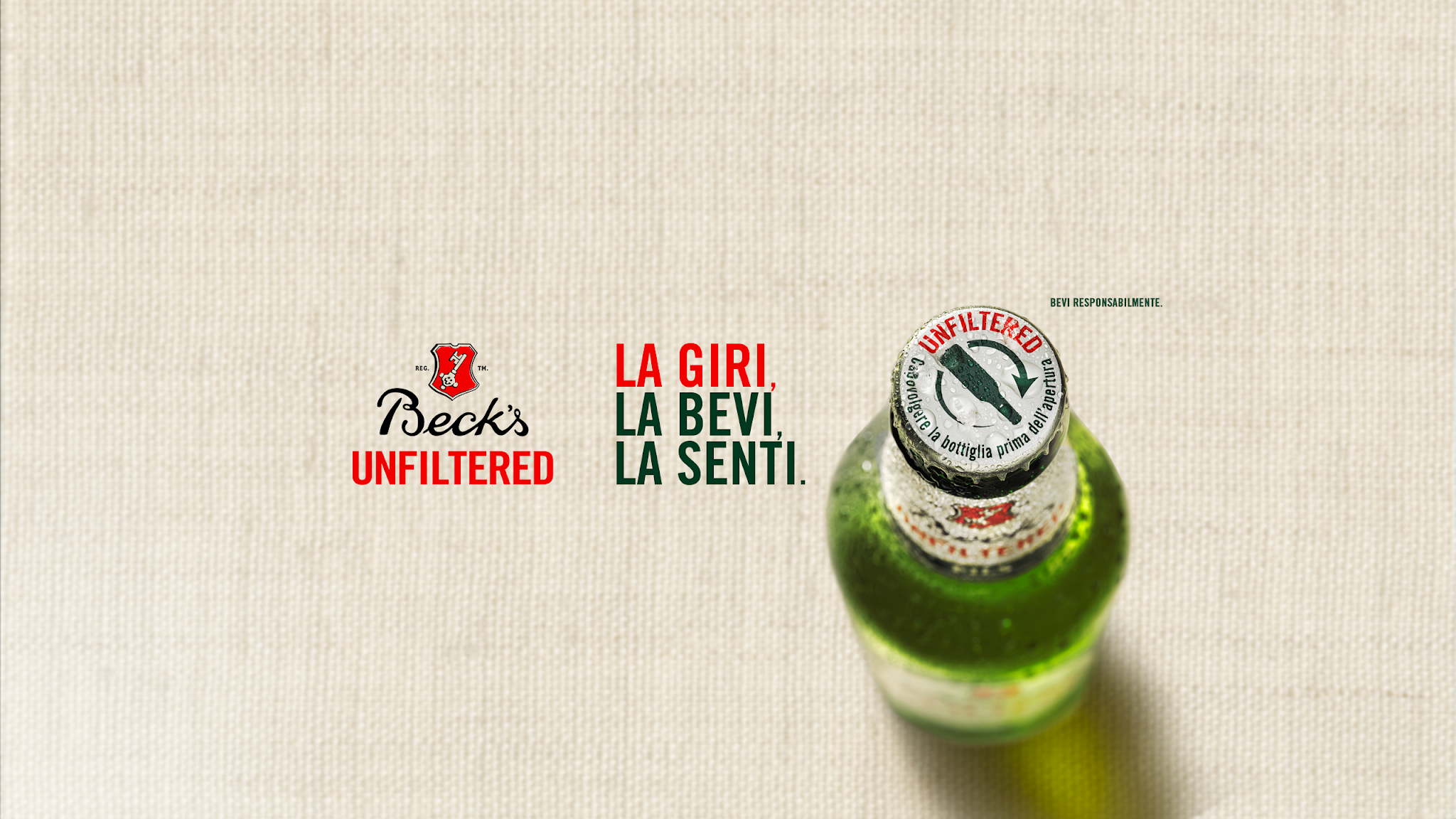Beck's Italia YouTube banner