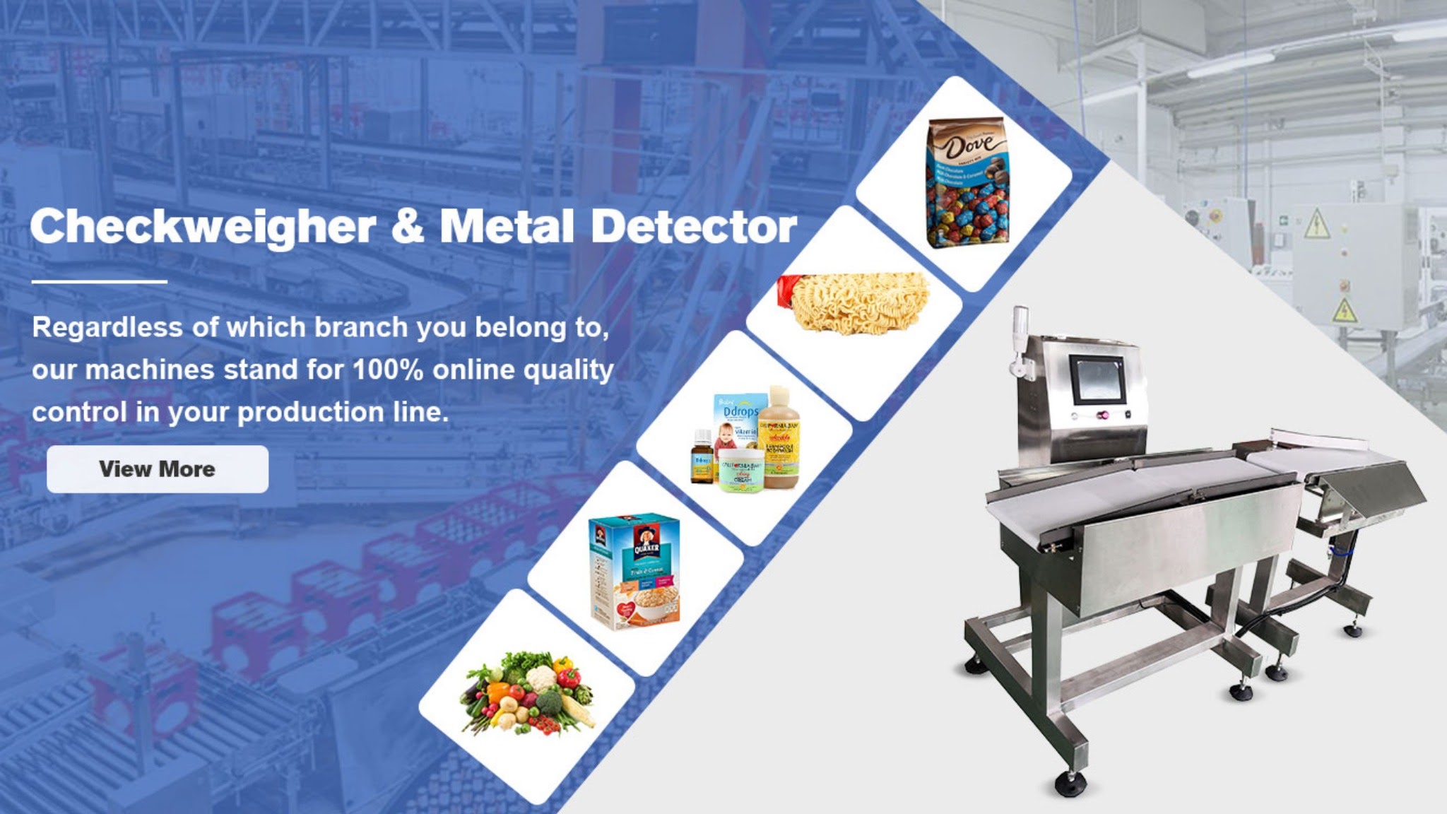 DaHang checkweighers Machines YouTube banner
