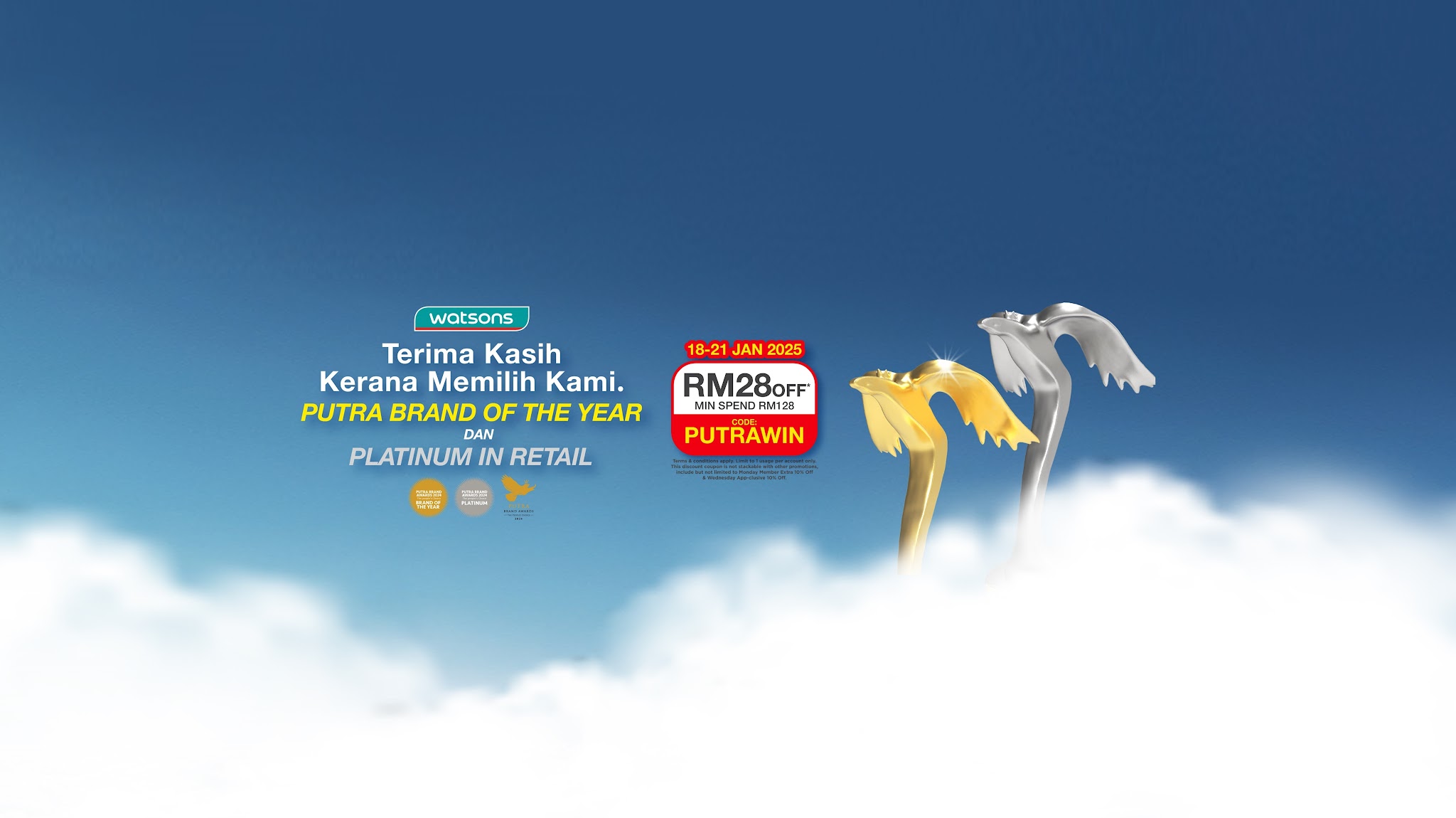 Watsons Malaysia YouTube banner