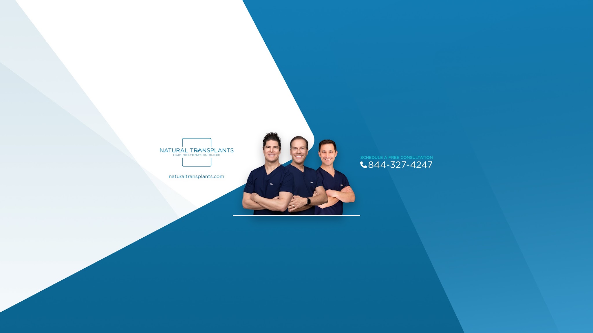 Natural Transplants, Hair Restoration Clinic YouTube banner