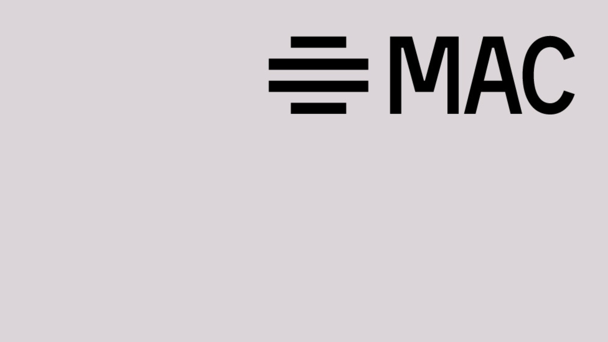 Musée d'art contemporain de Montréal (MAC) YouTube banner