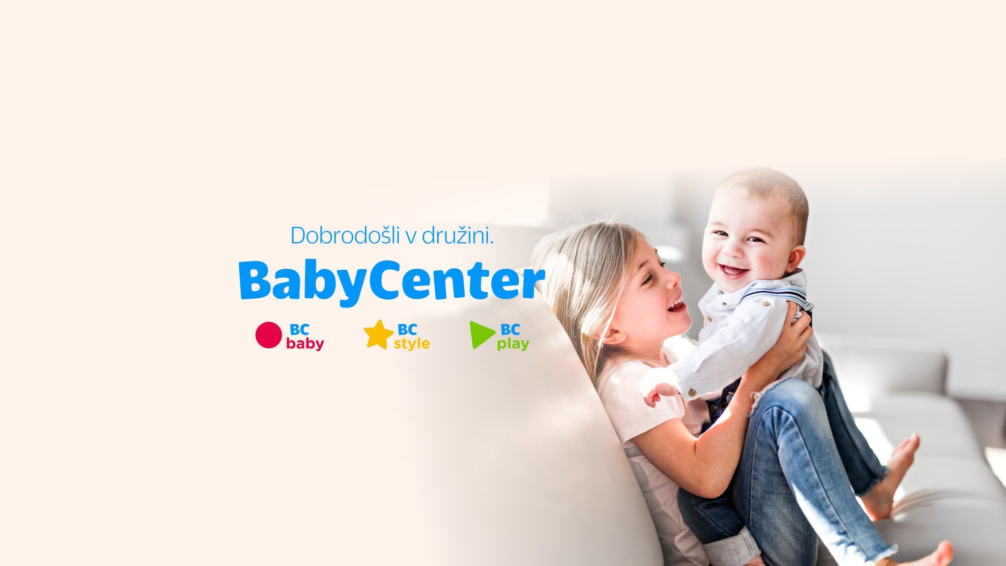 Baby Center Slovenija YouTube banner