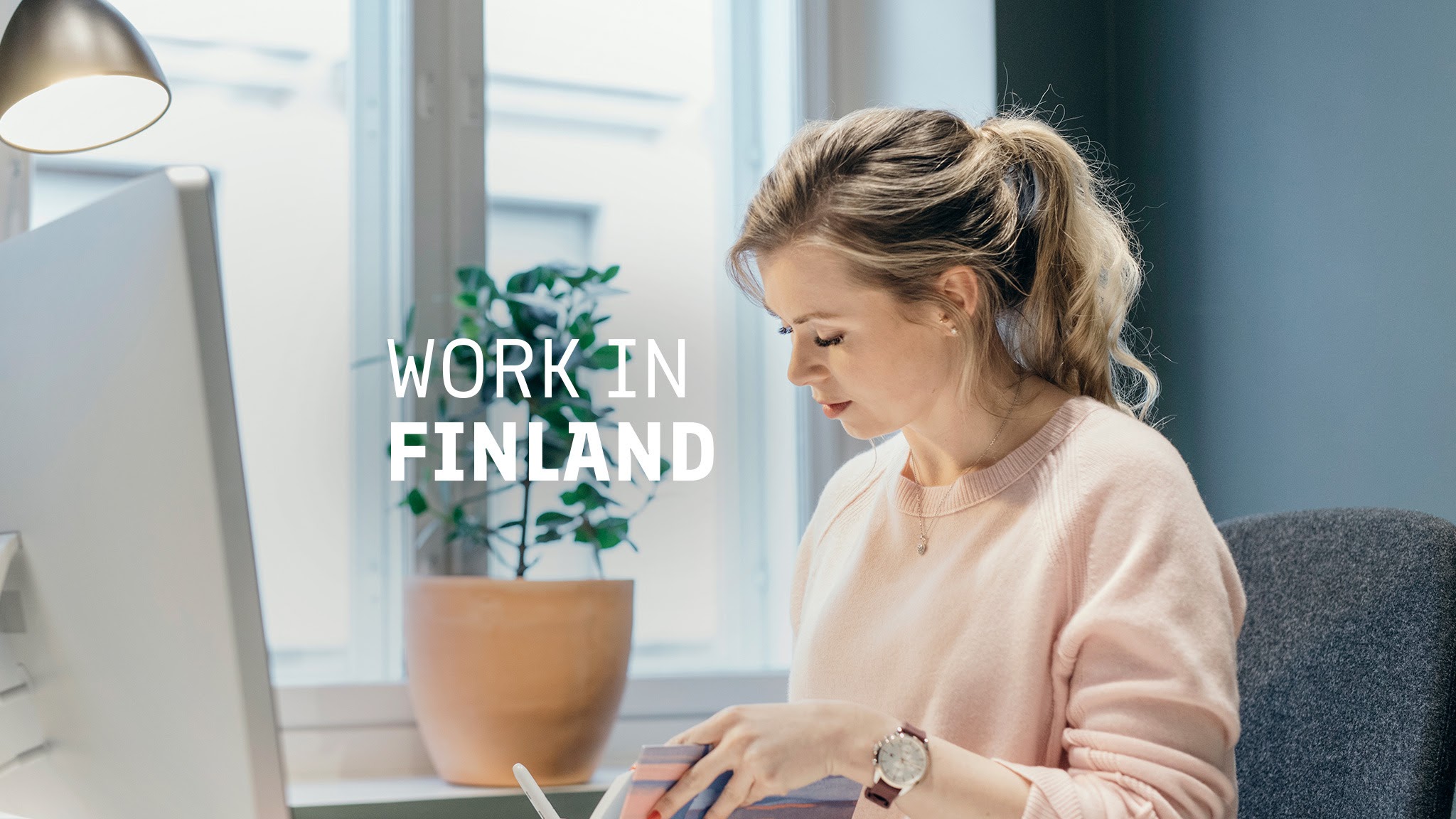 Work in Finland YouTube banner